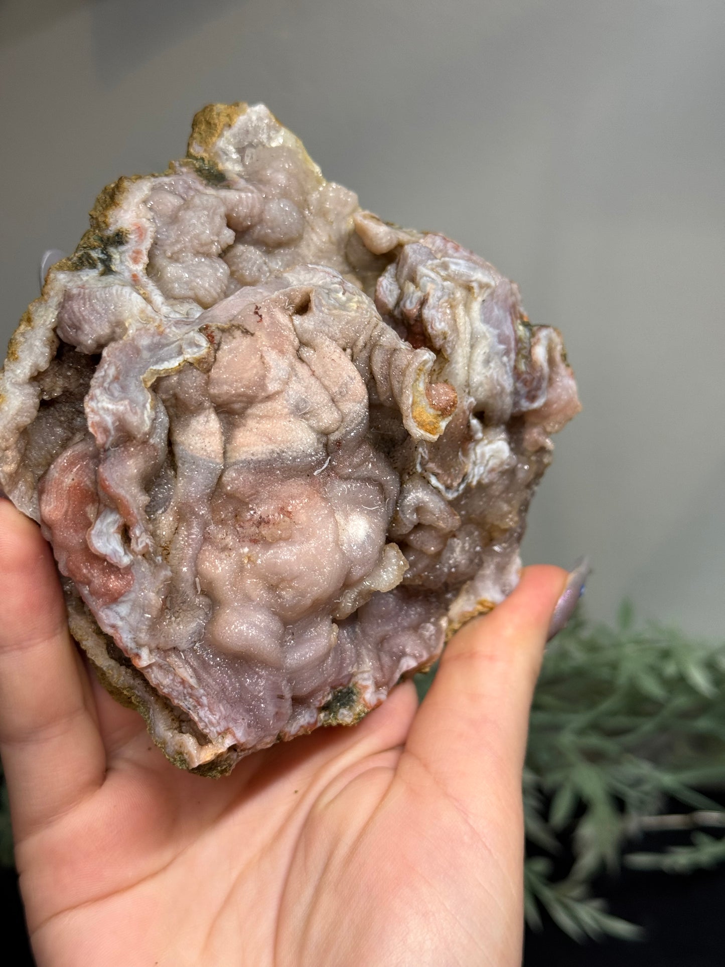 Pink chalcedony - Morocco