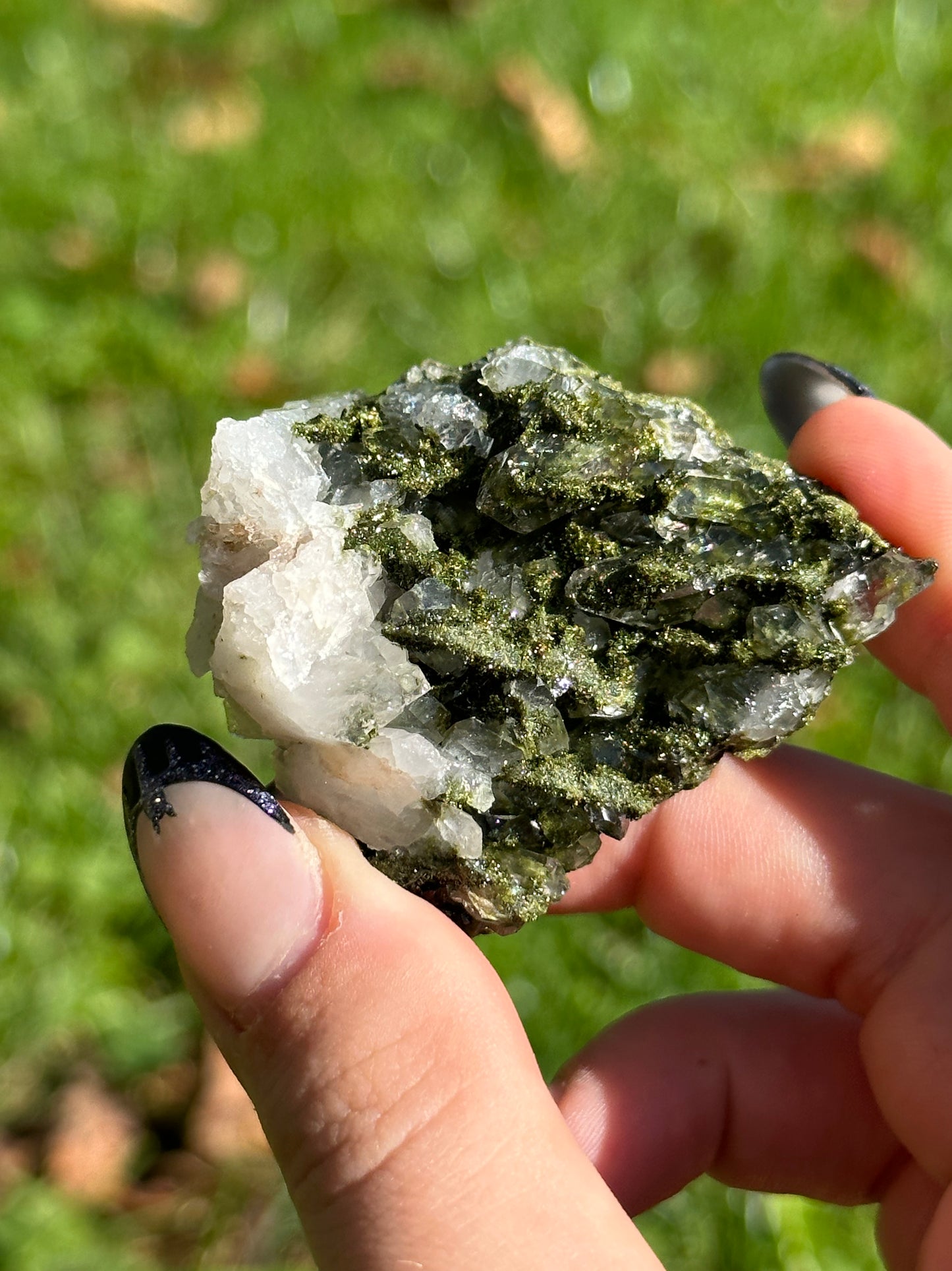 Epidote with Quartz - B