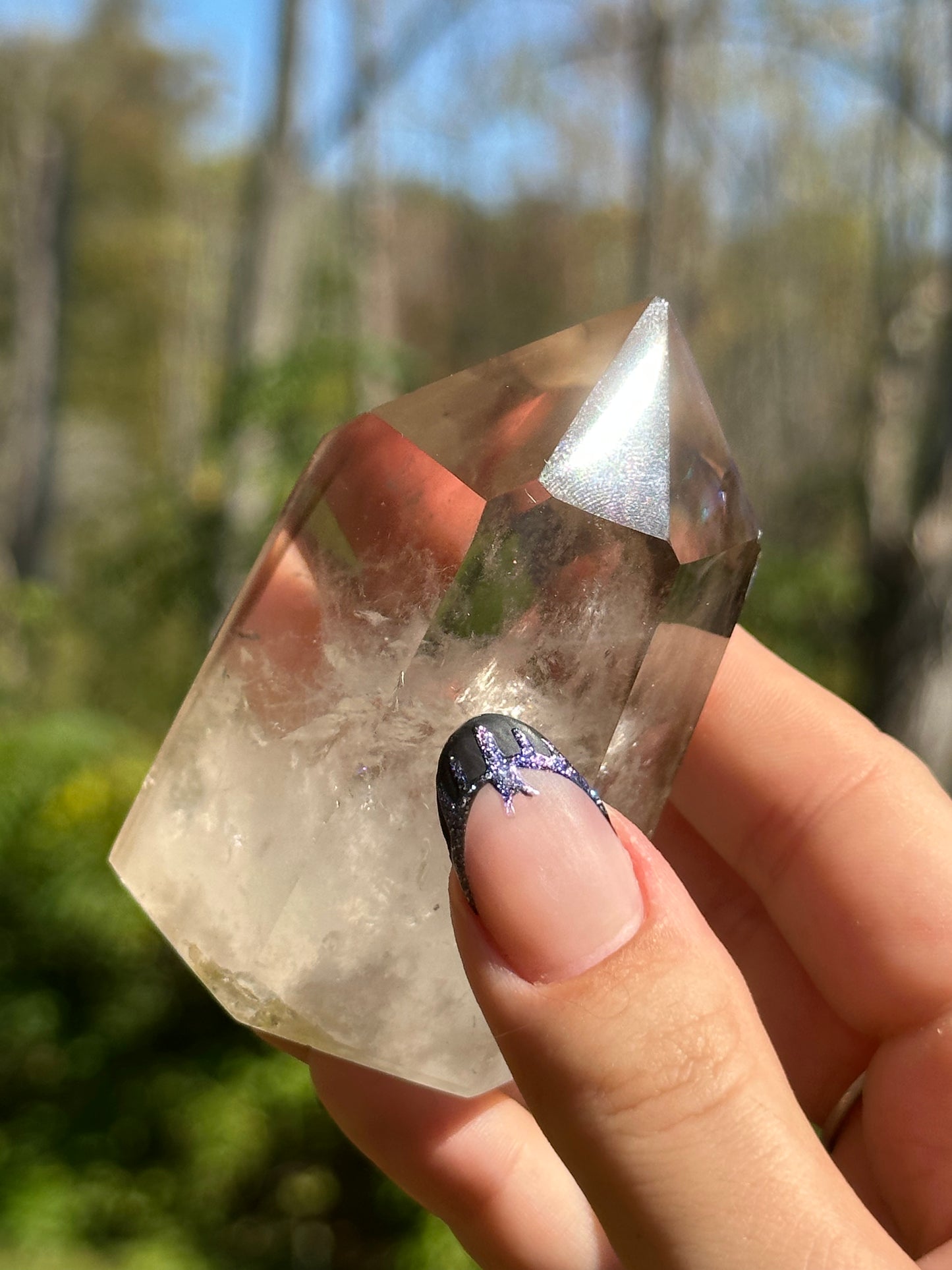 Smokey Phantom Quartz Point