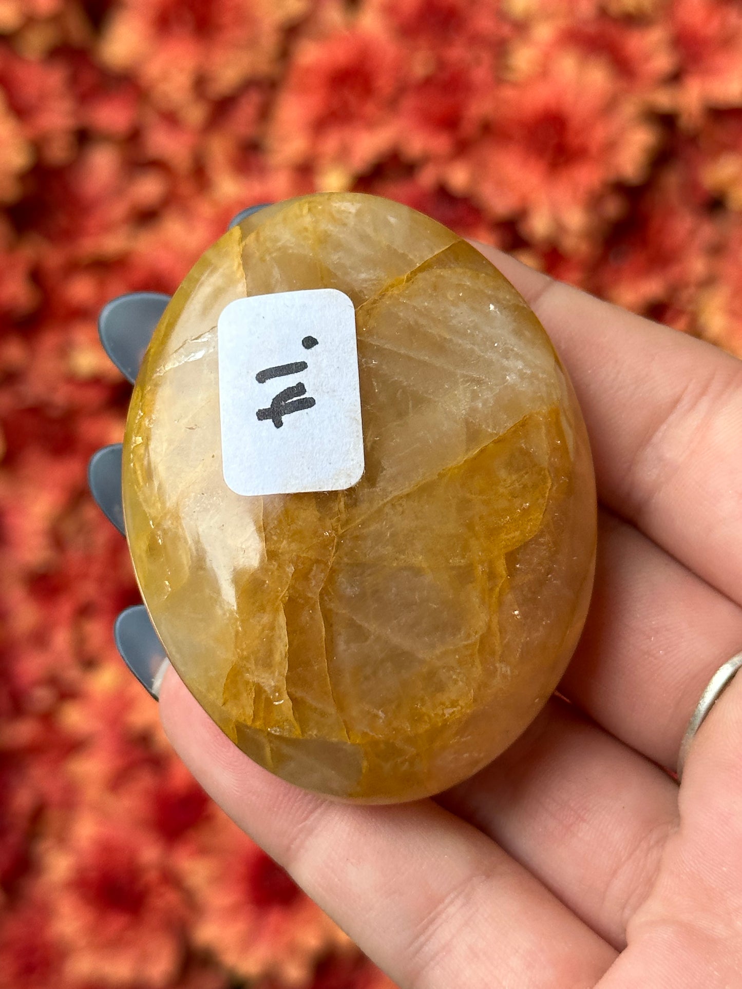 Golden Healer Palmstone