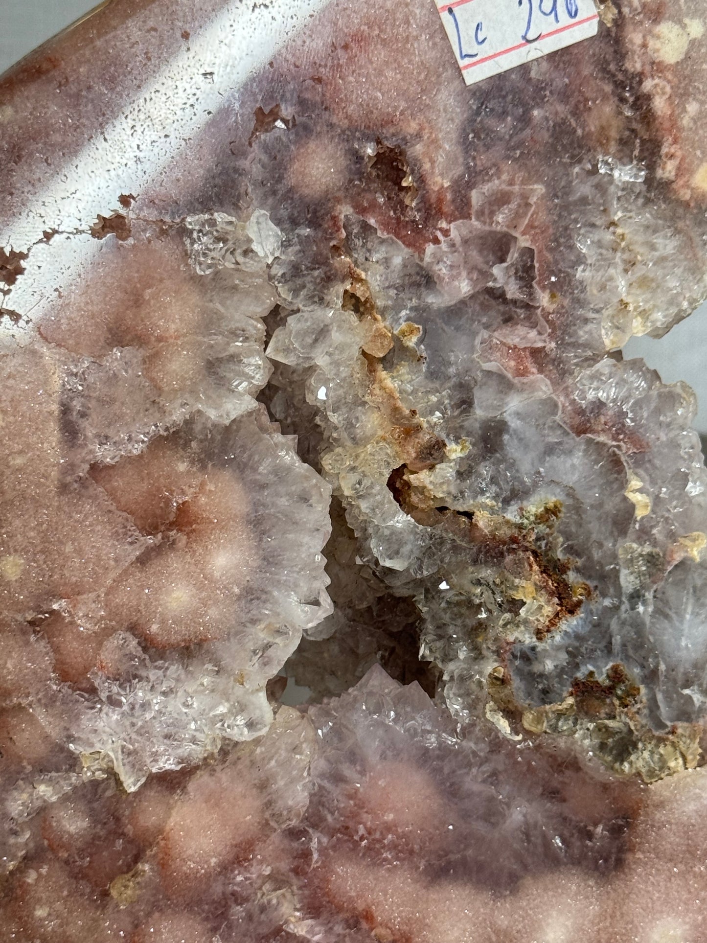 11lb XL pink amethyst moon - Brazil