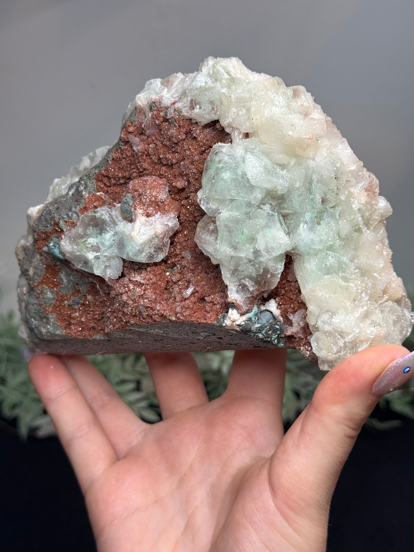 Apophyllite, Stilbite - India