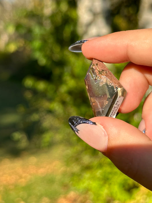 Mini Garden Quartz (Lodalite) Freeform