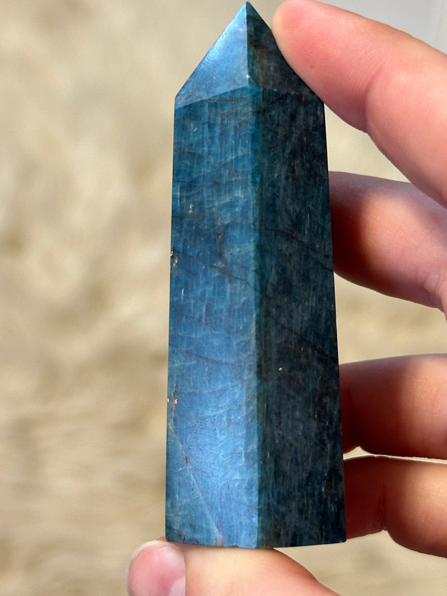 Blue apatite tower C