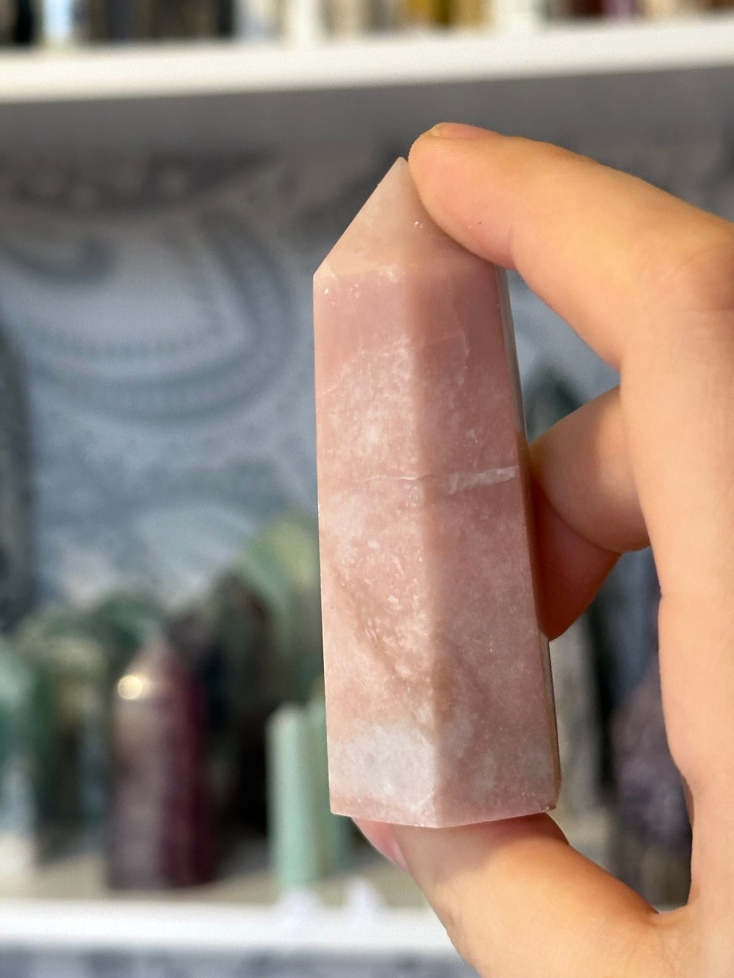 Pink opal tower D