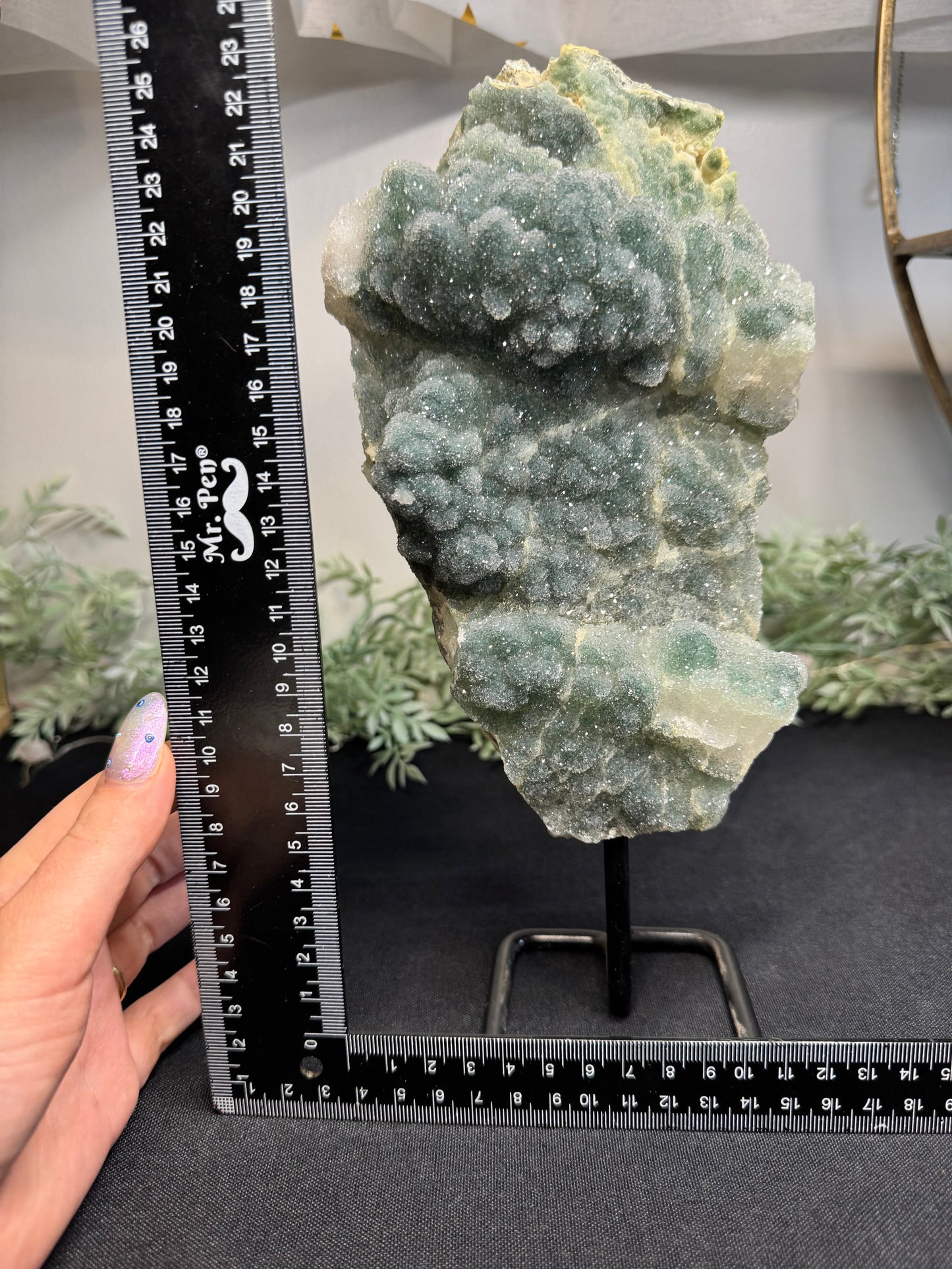 Sparkly green Zeolite