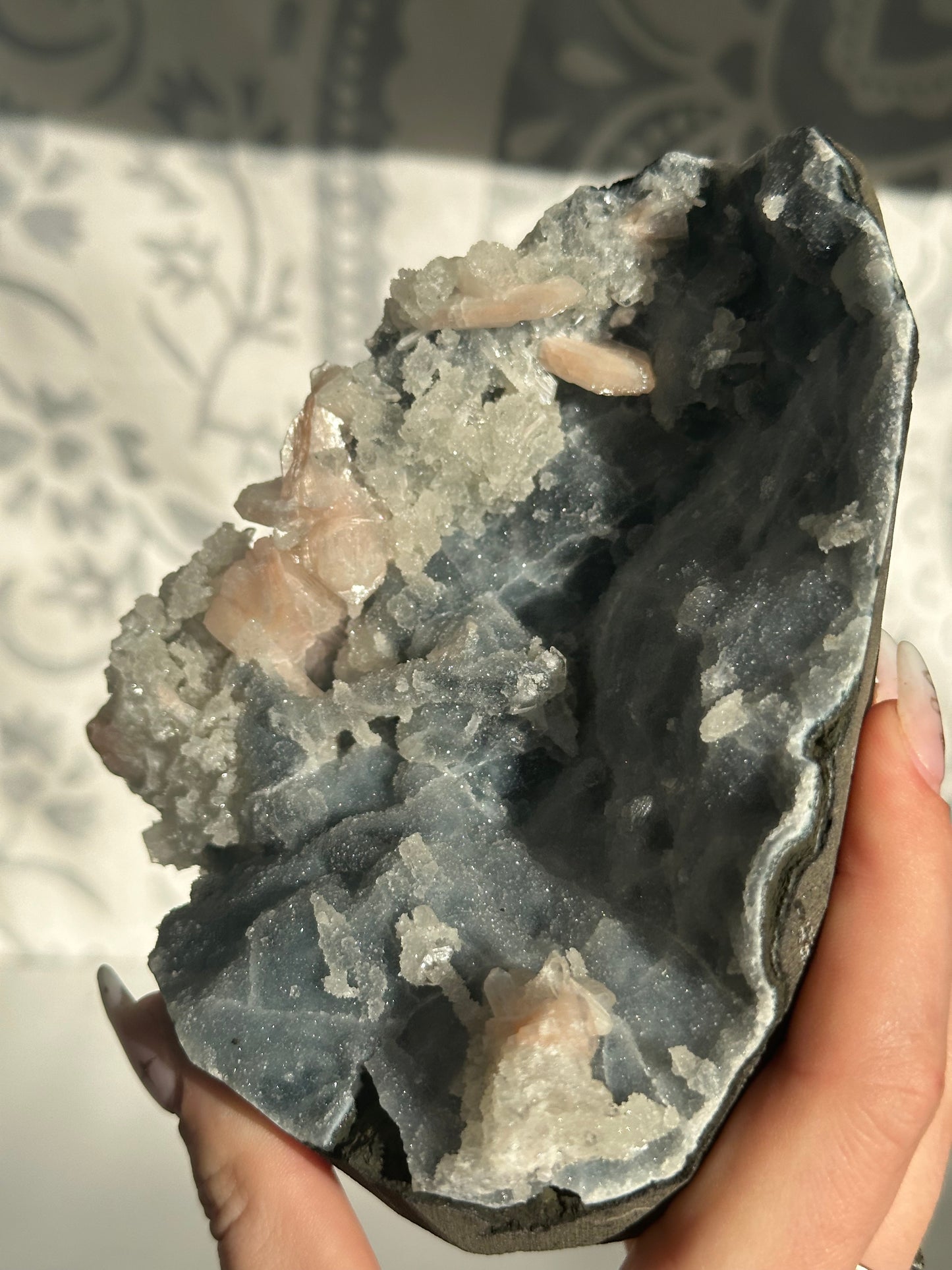 Chalcedony from Maharashtra, India