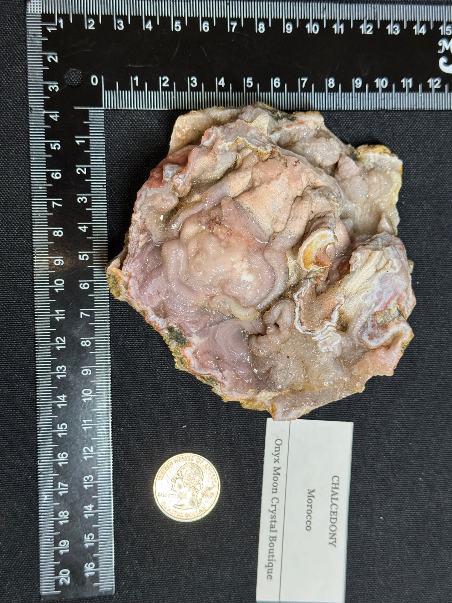 Pink chalcedony - Morocco