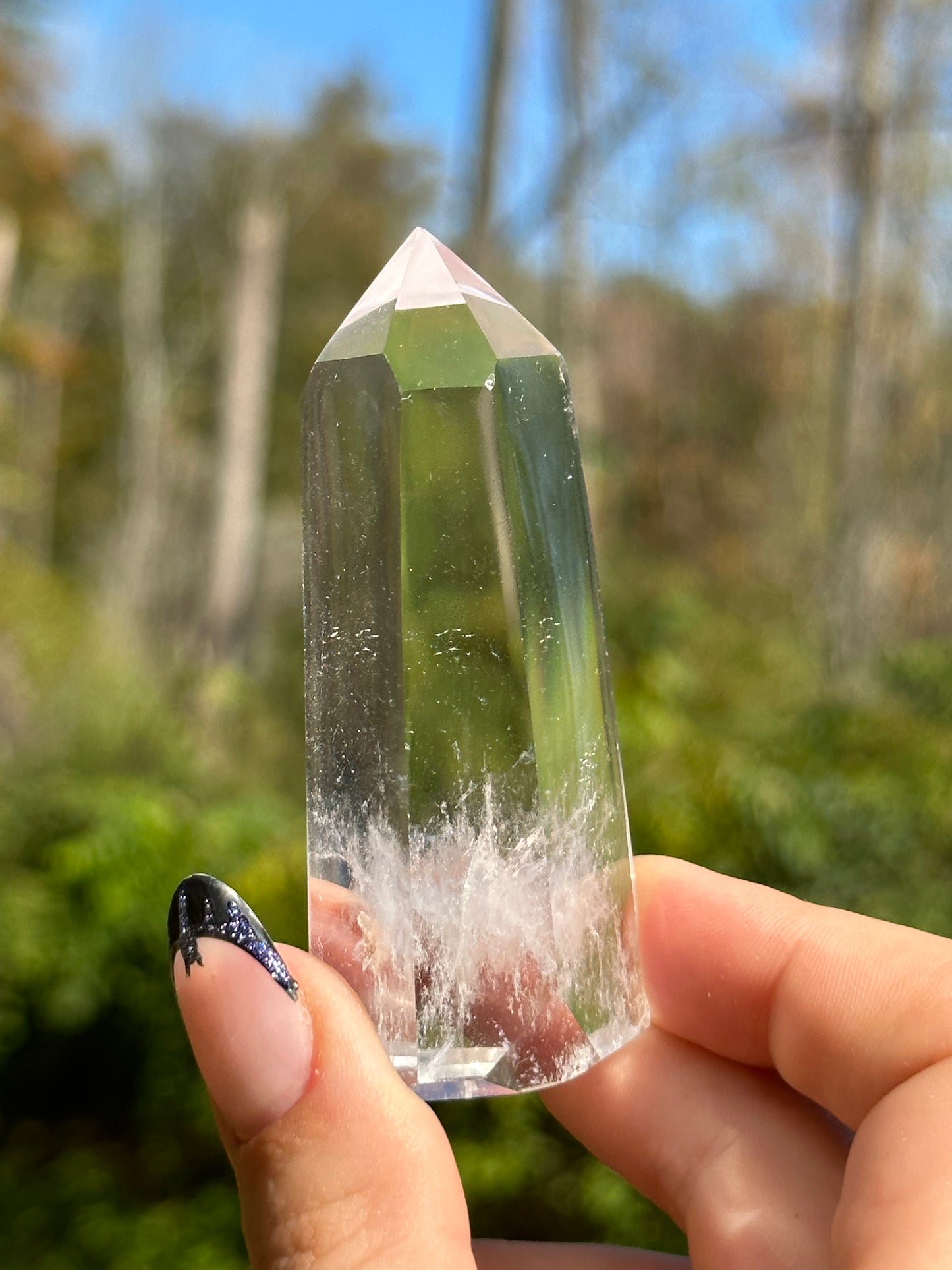 Clear Quartz Tower