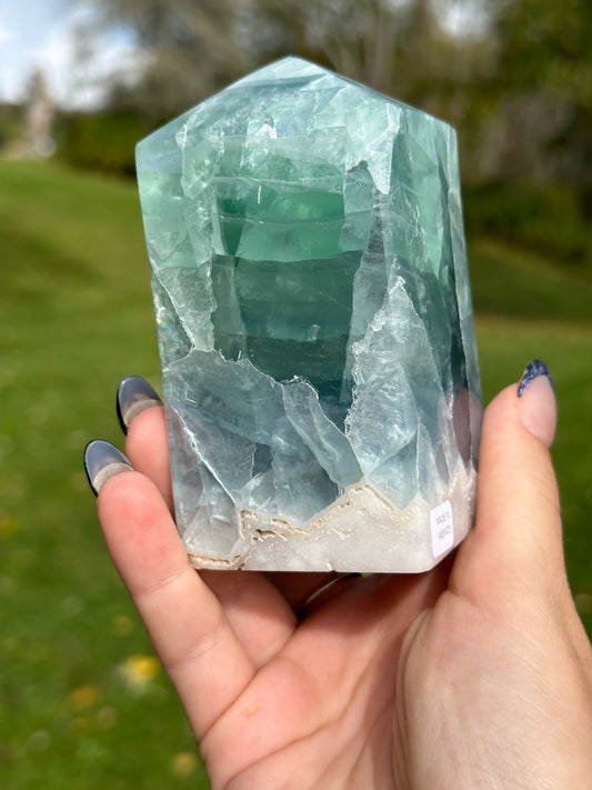 Large Fluorite Tower