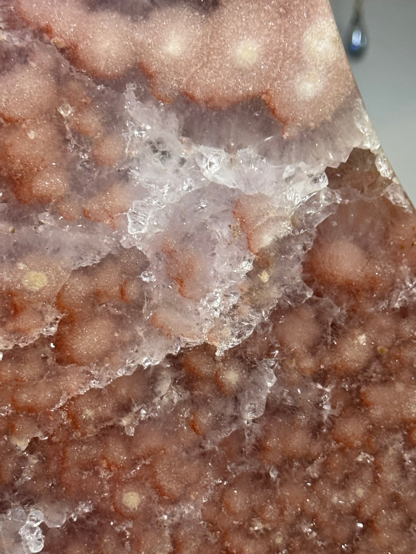 11lb XL pink amethyst moon - Brazil