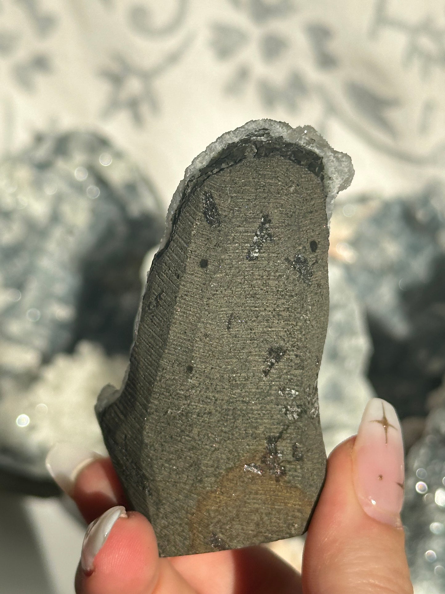 Chalcedony from Maharashtra, India