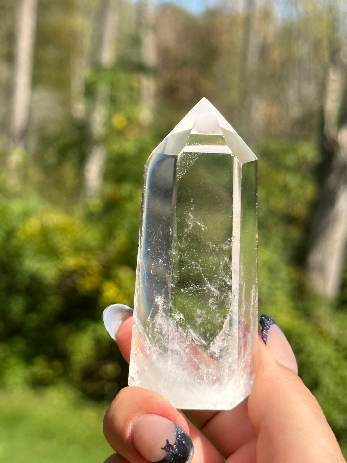 Clear Quartz Tower