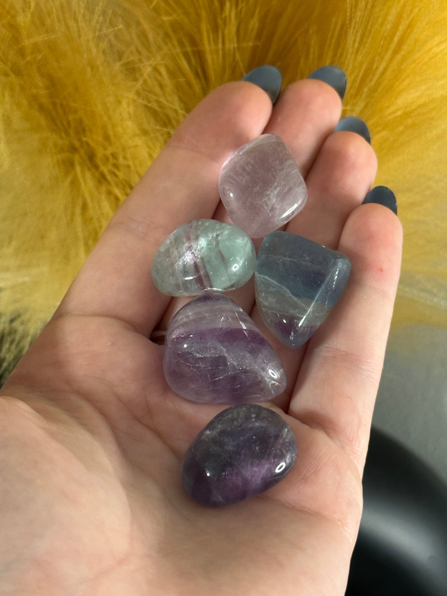 Fluorite Tumbles - 2 sizes