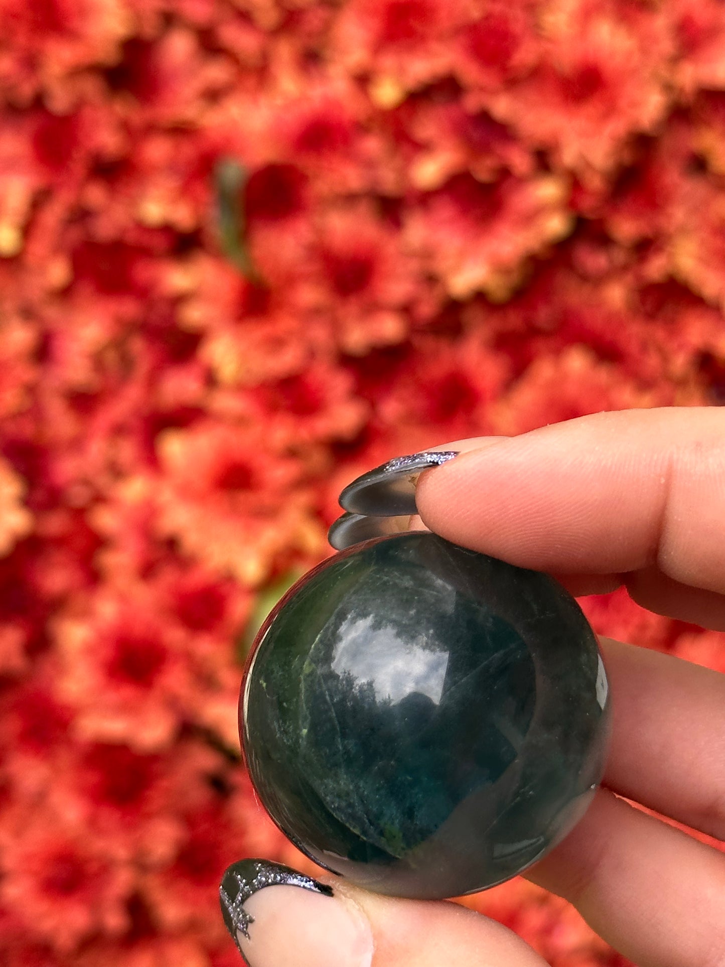 Blue Fluorite Sphere