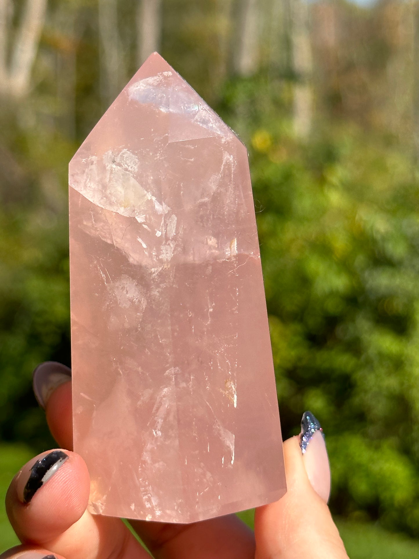 Rose Quartz Tower - High Quality