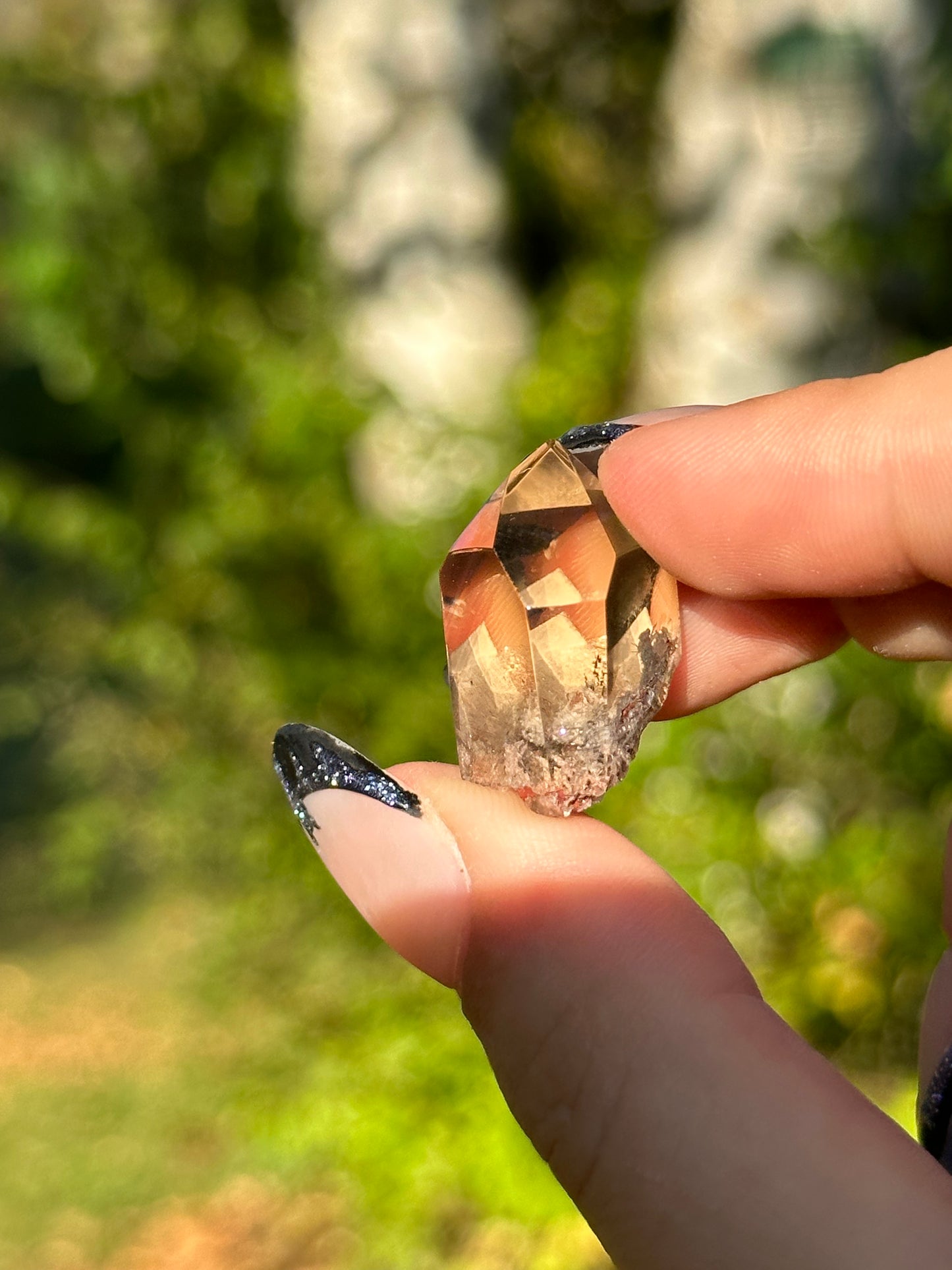 Mini Garden Quartz (Lodalite) Freeform