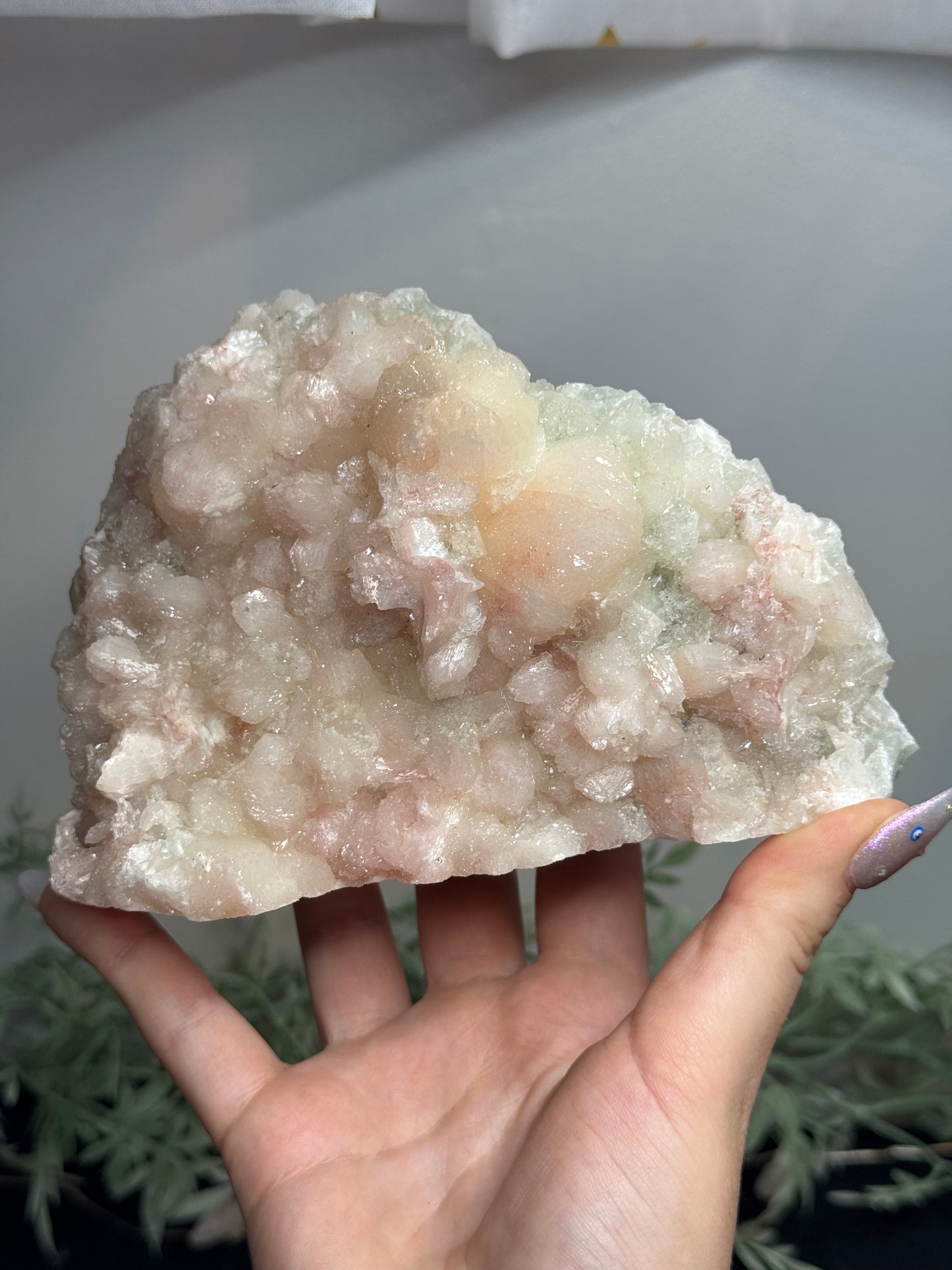 Apophyllite, Stilbite - India