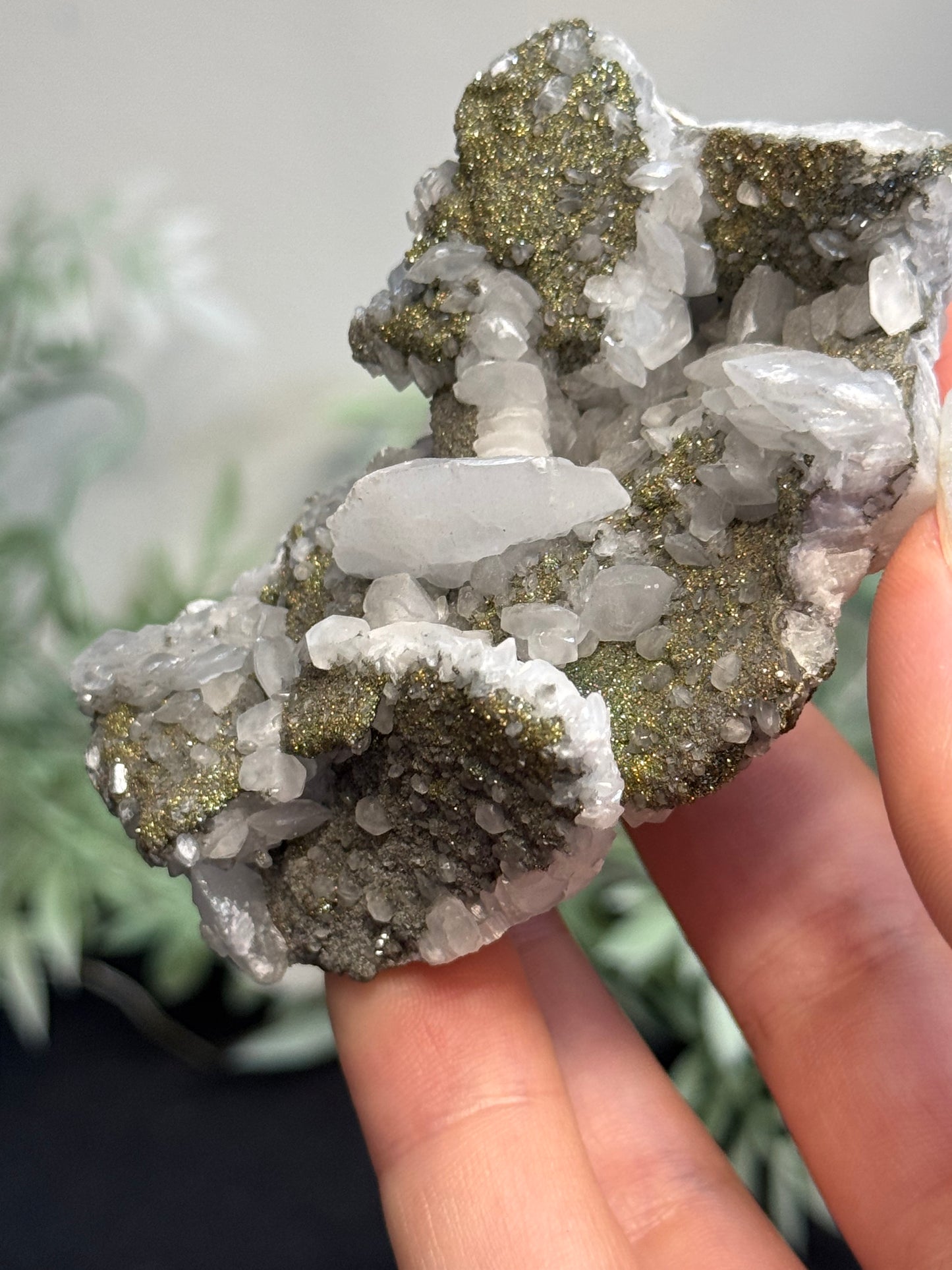 Pyrite, Calcite - China