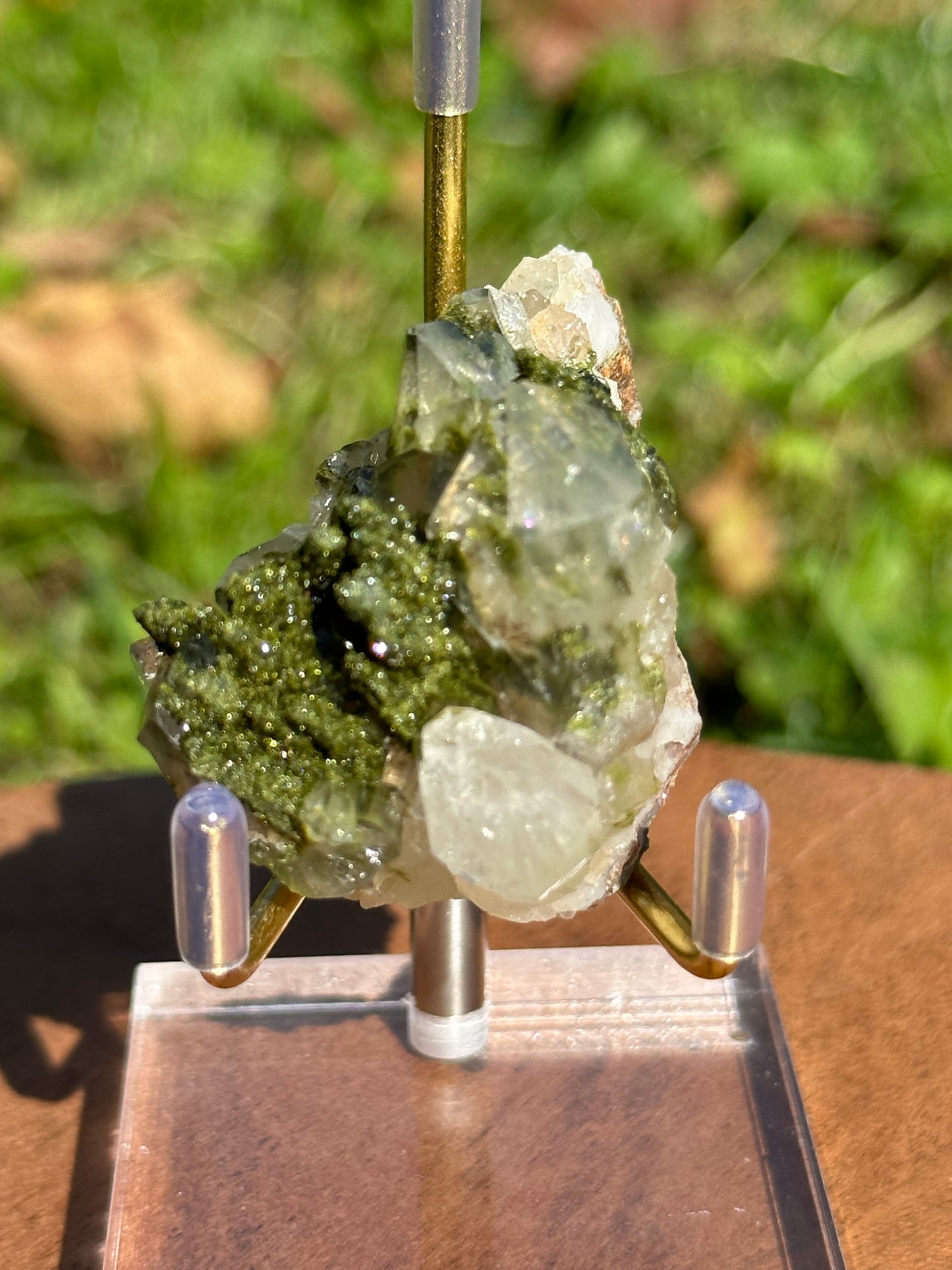 Epidote with Quartz - J