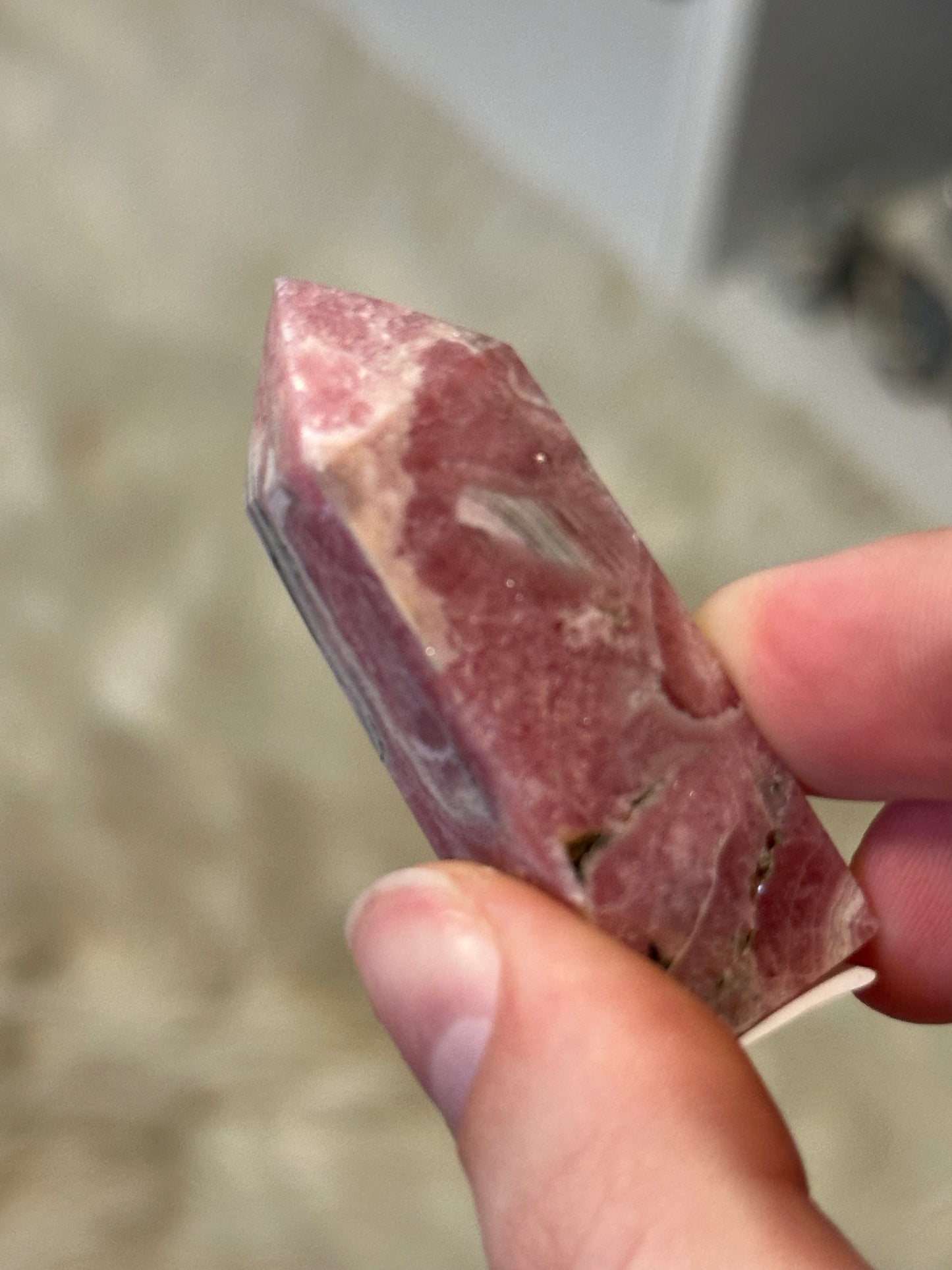 Rhodochrosite mini tower B