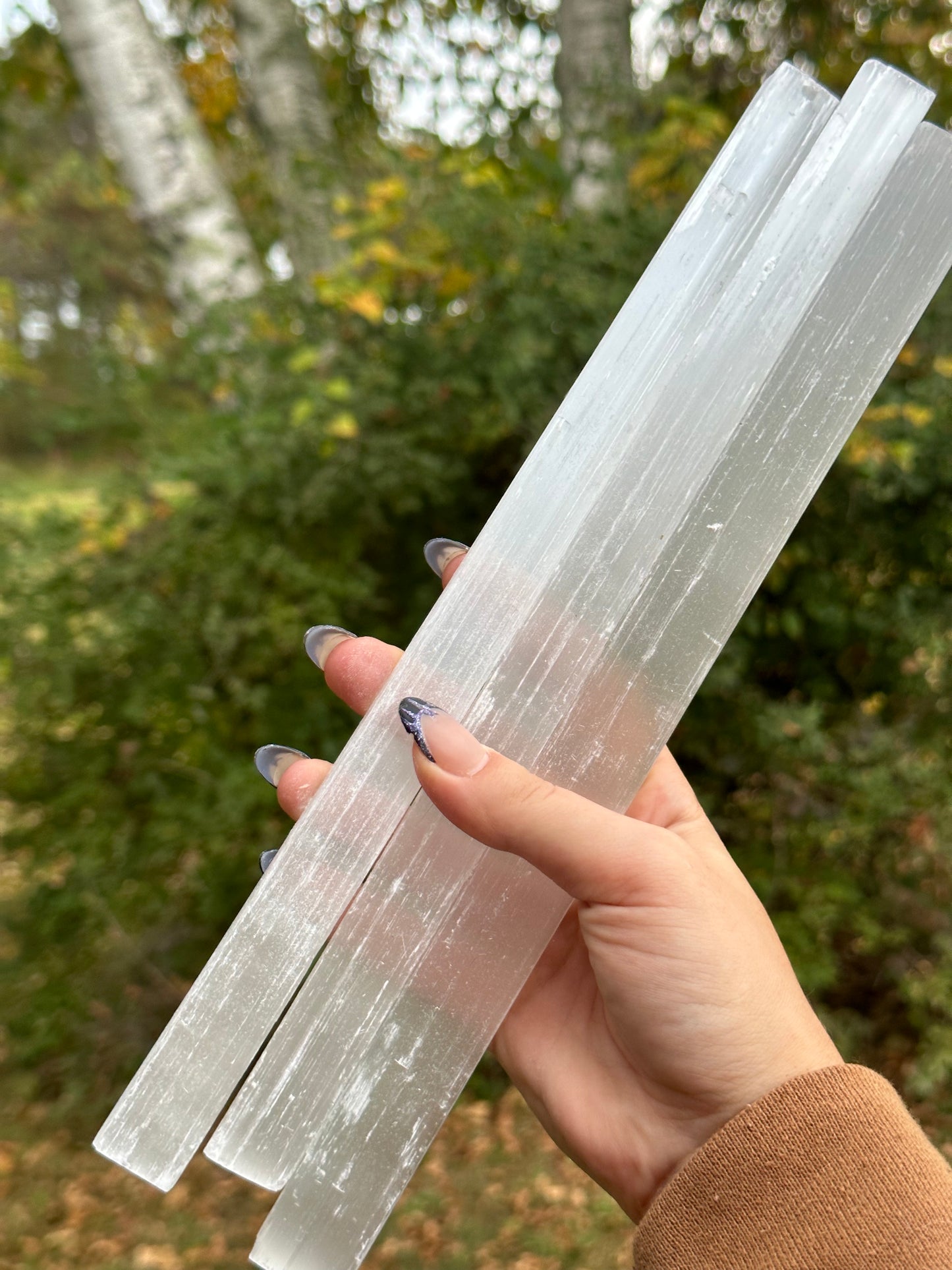 Large Satin Spar Selenite Sticks