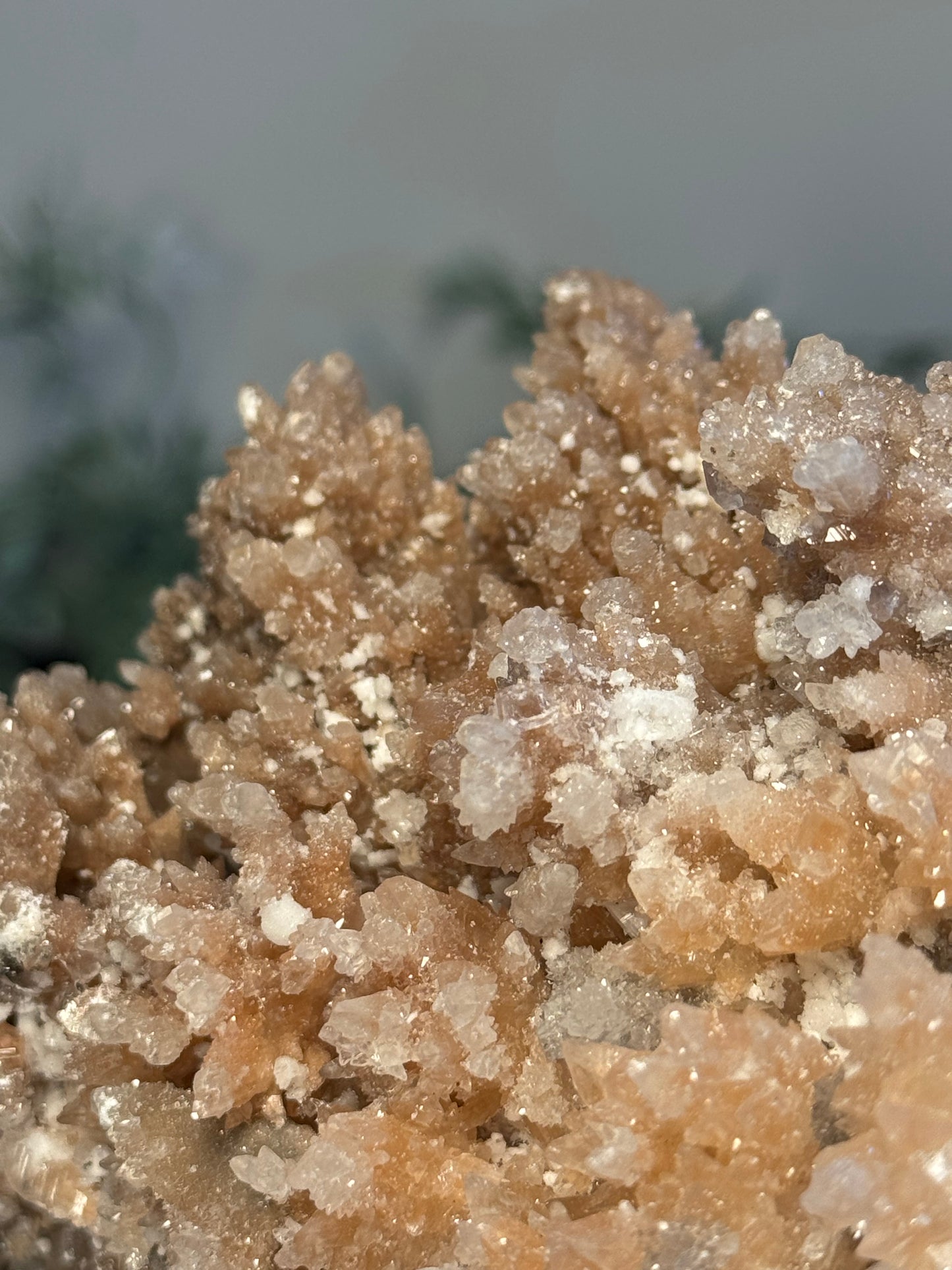 Sparkly pink cave calcite - Mexico
