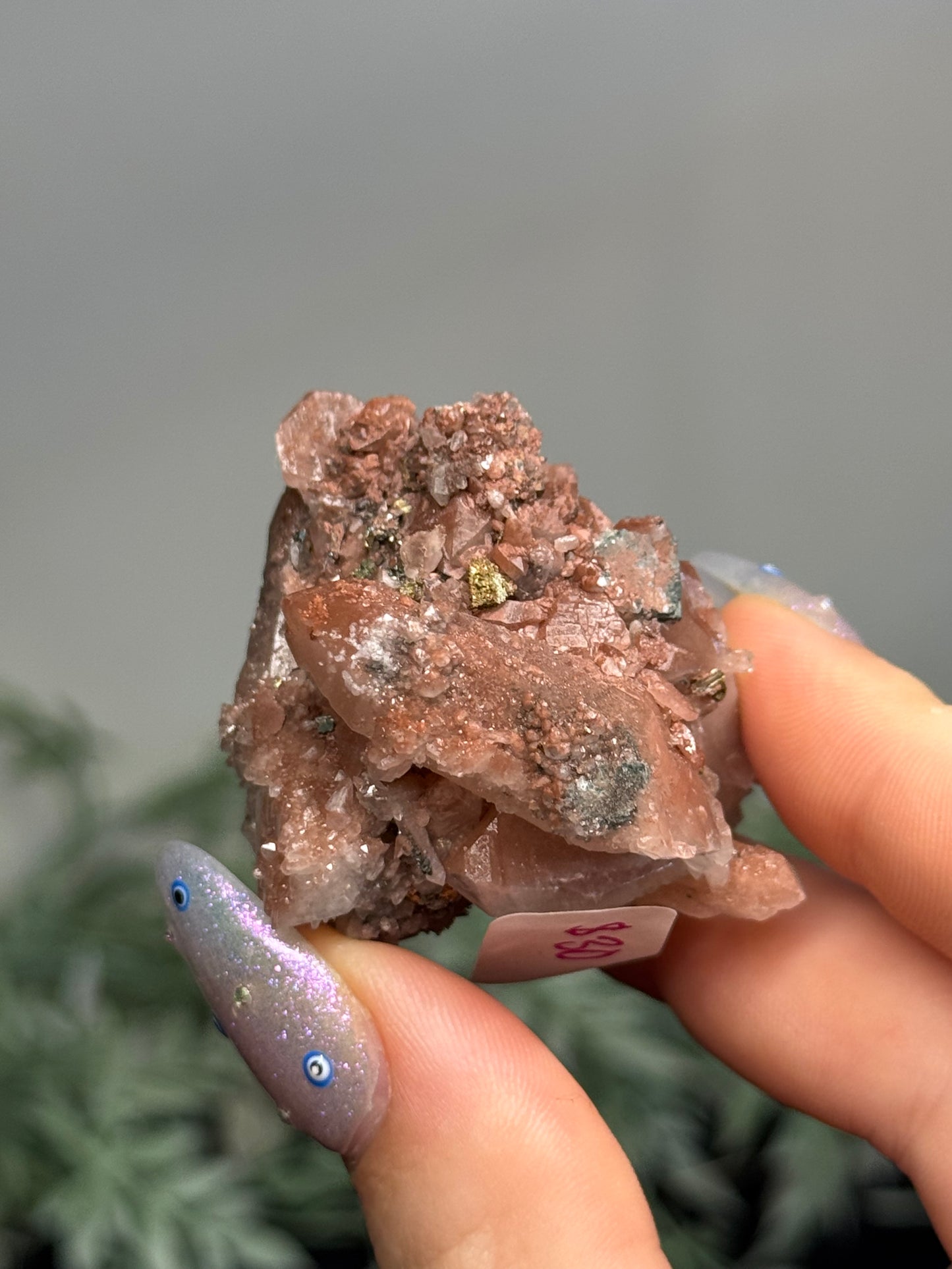 Chalcopyrite, Hematite, Quartz, Calcite - Mexico