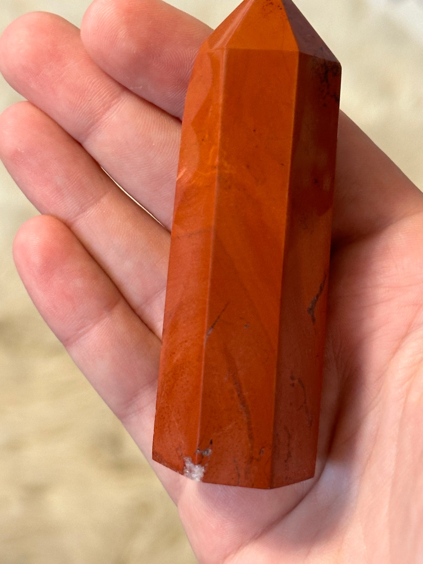 Red jasper tower A