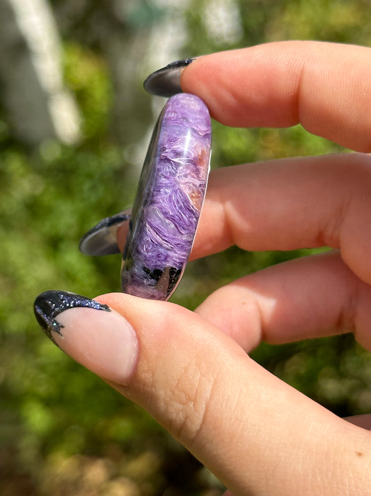 Charoite Mini Palmstone