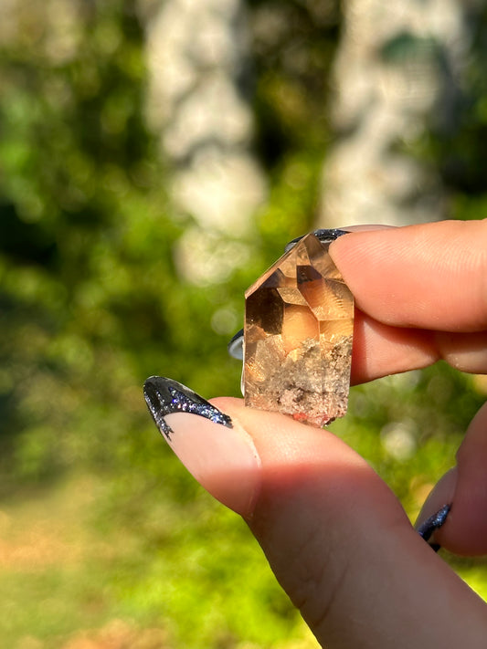 Mini Garden Quartz (Lodalite) Freeform