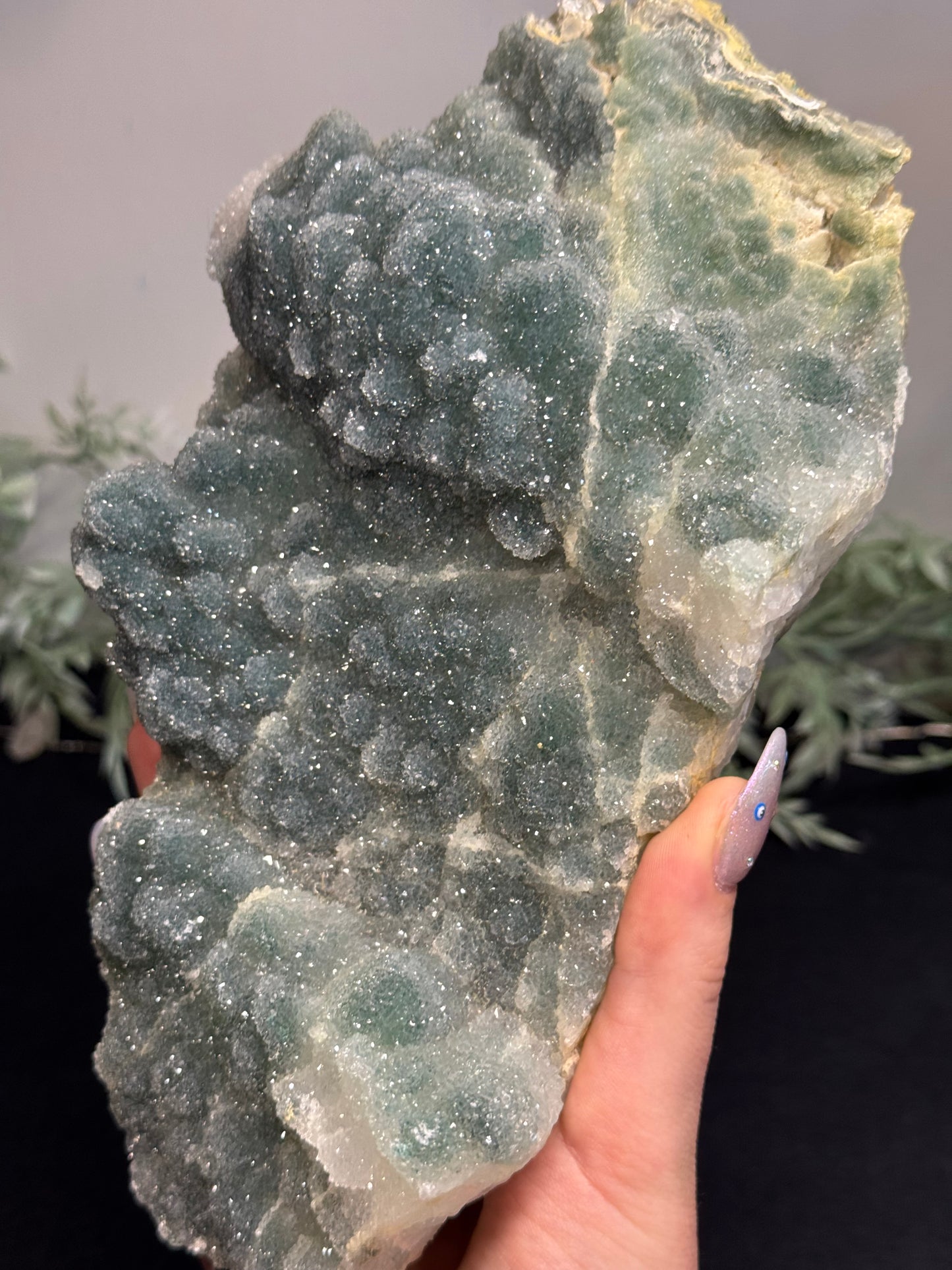 Sparkly green Zeolite