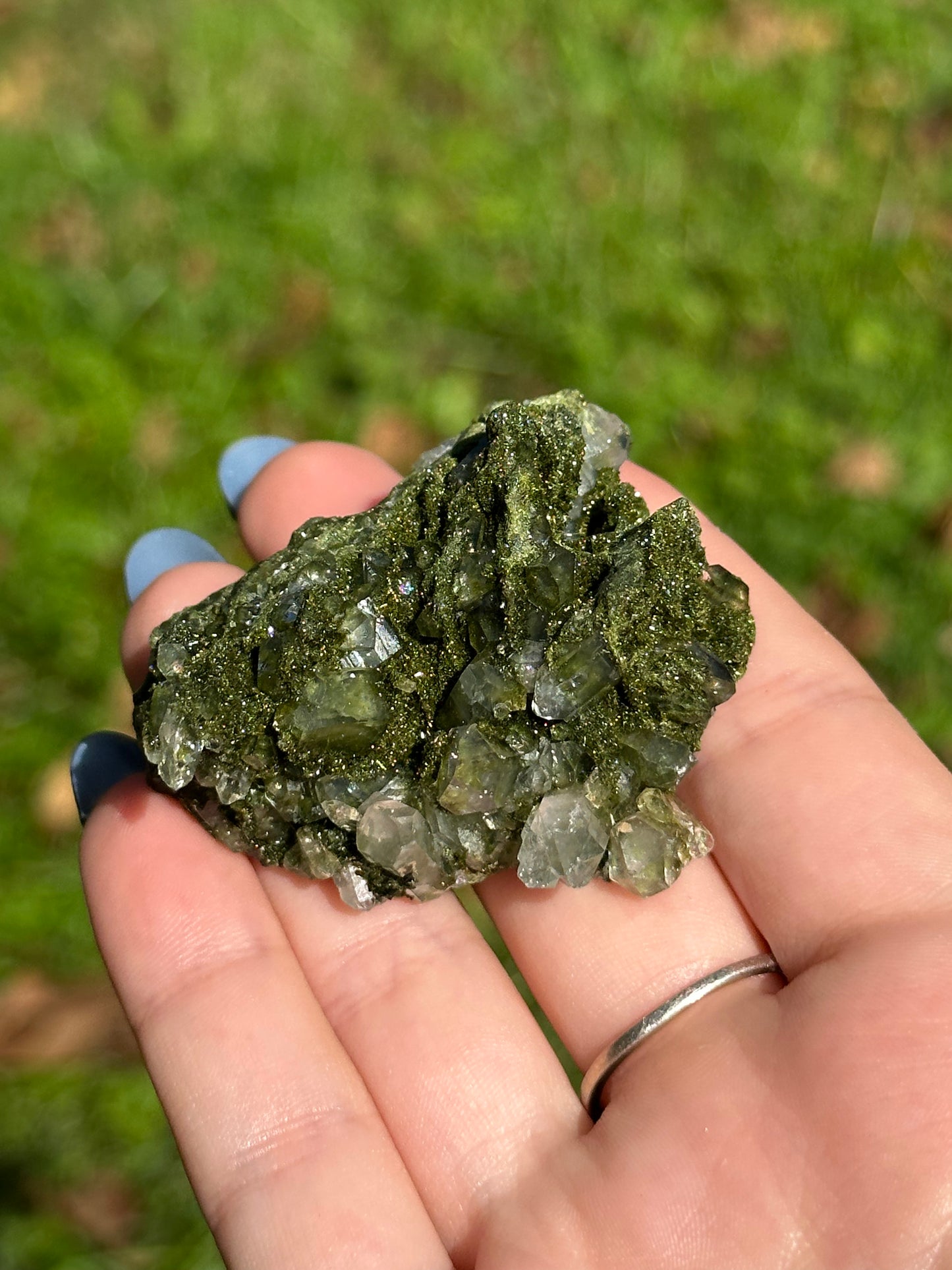 Epidote with Quartz - I