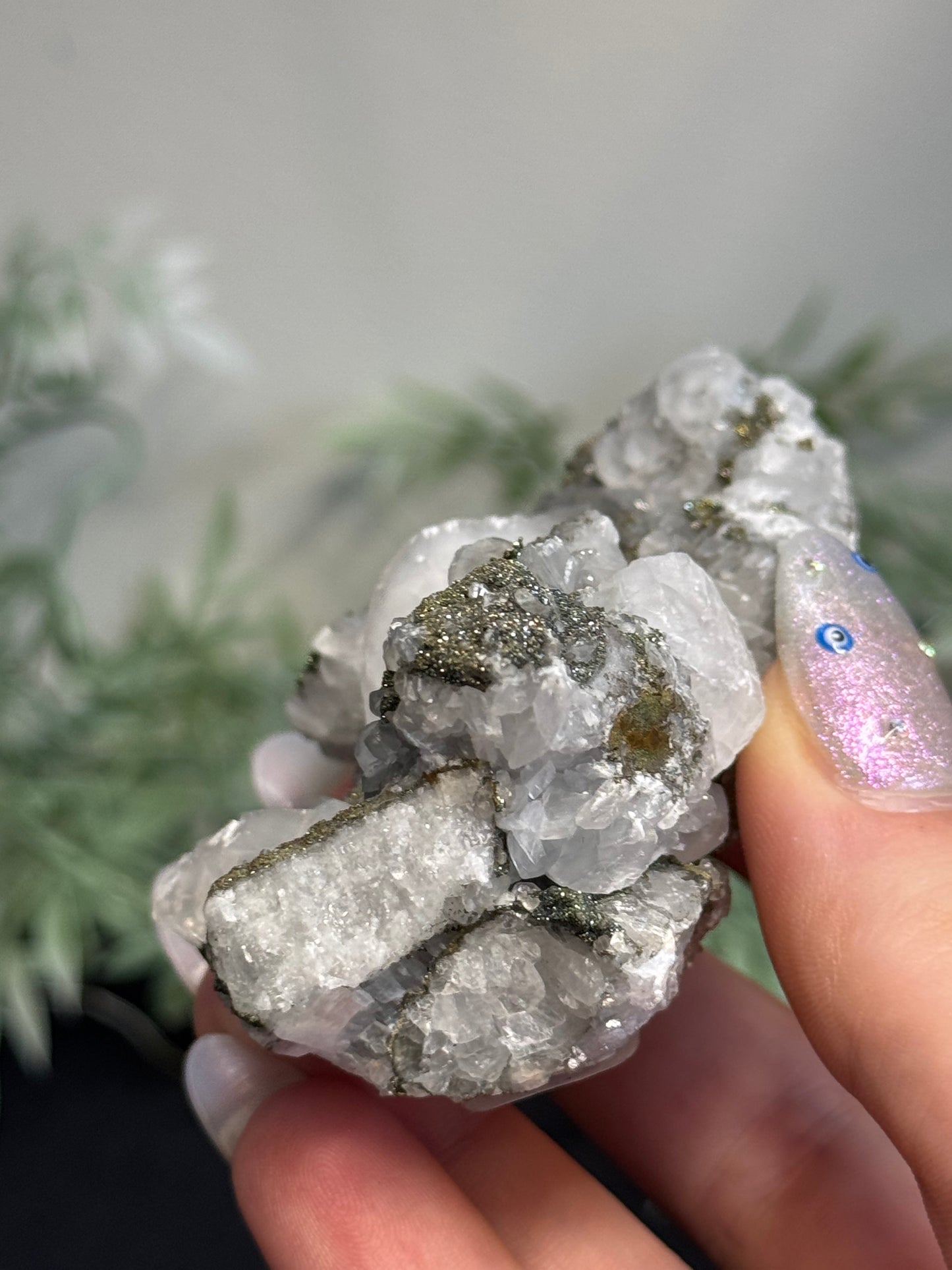 Pyrite, Calcite - China
