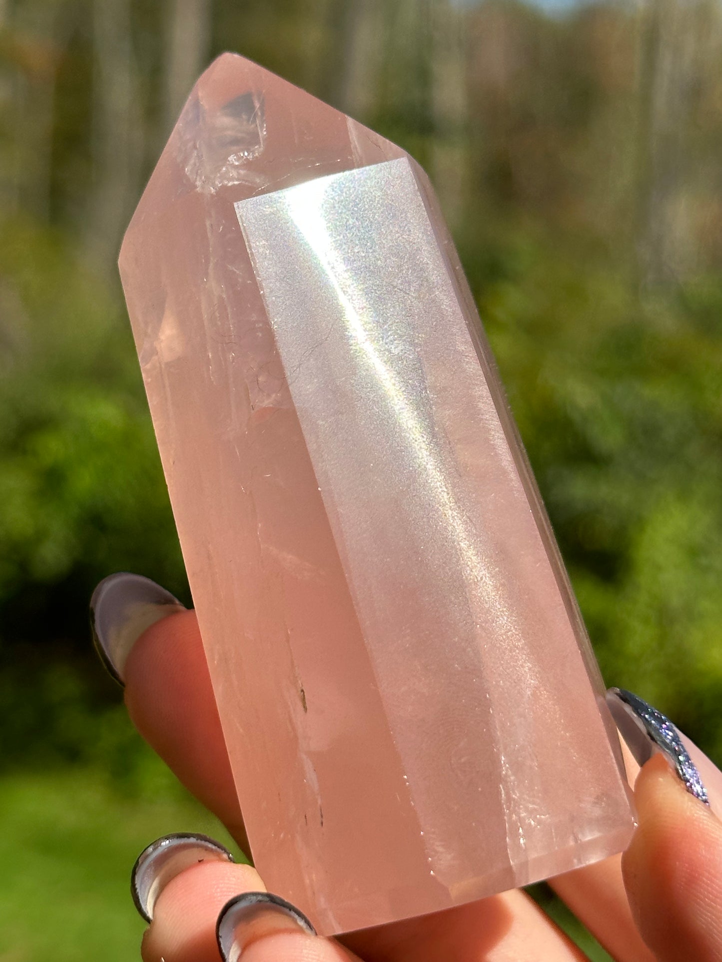 Rose Quartz Tower - High Quality