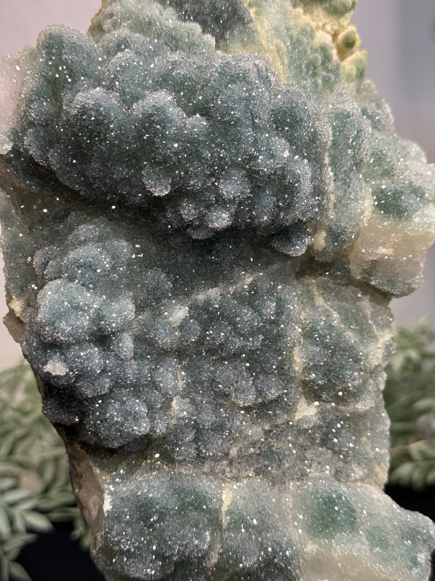 Sparkly green Zeolite