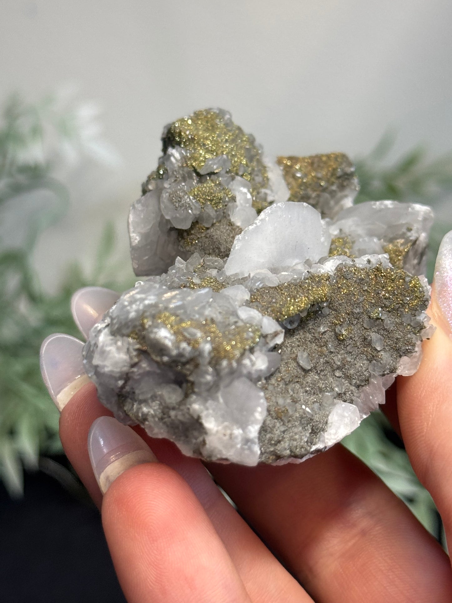 Pyrite, Calcite - China