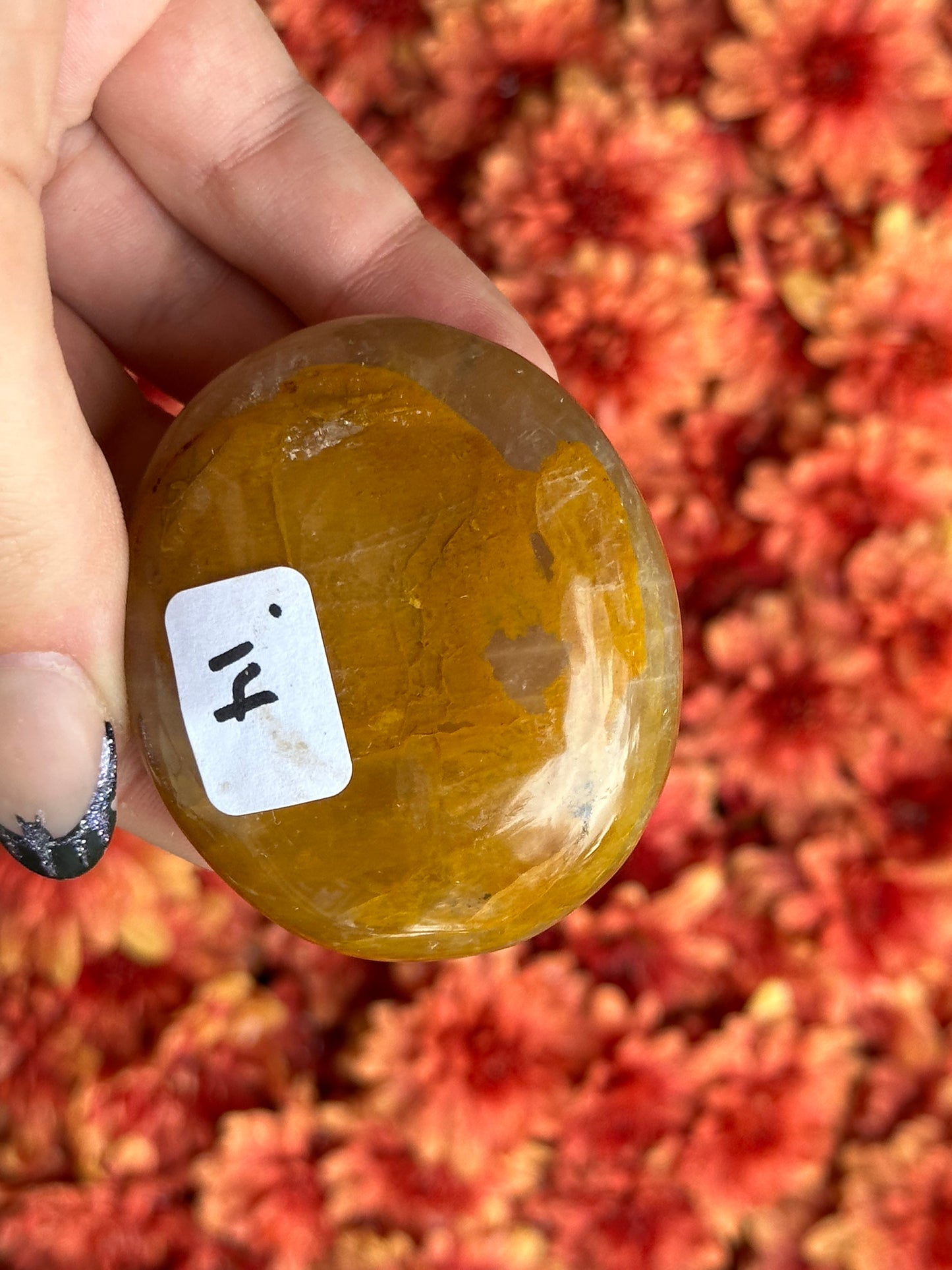Golden Healer Palmstone