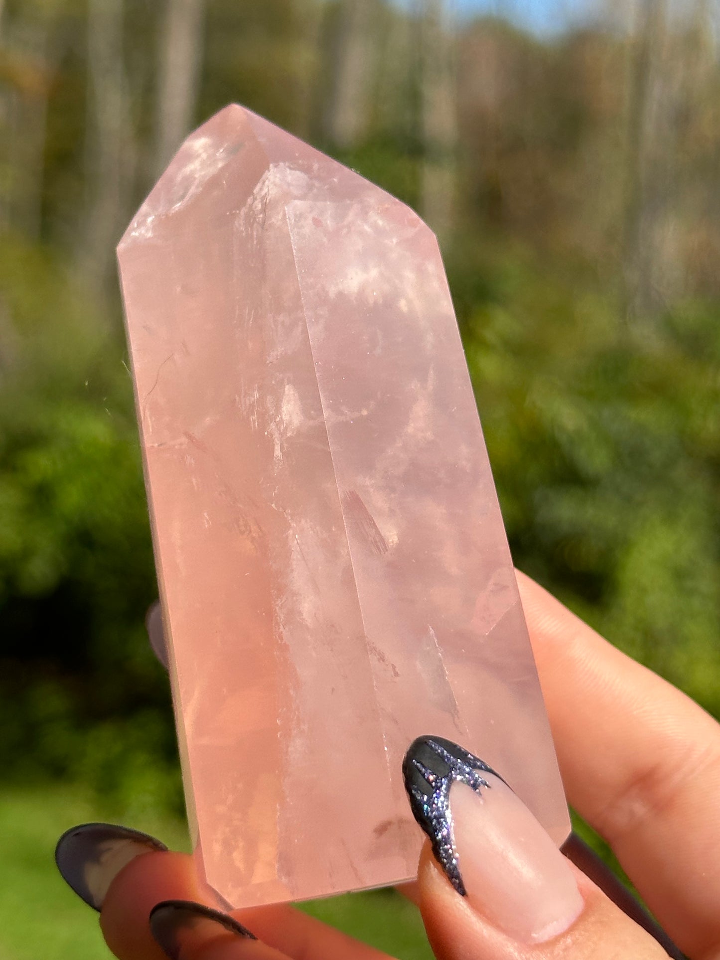 Rose Quartz Tower - High Quality
