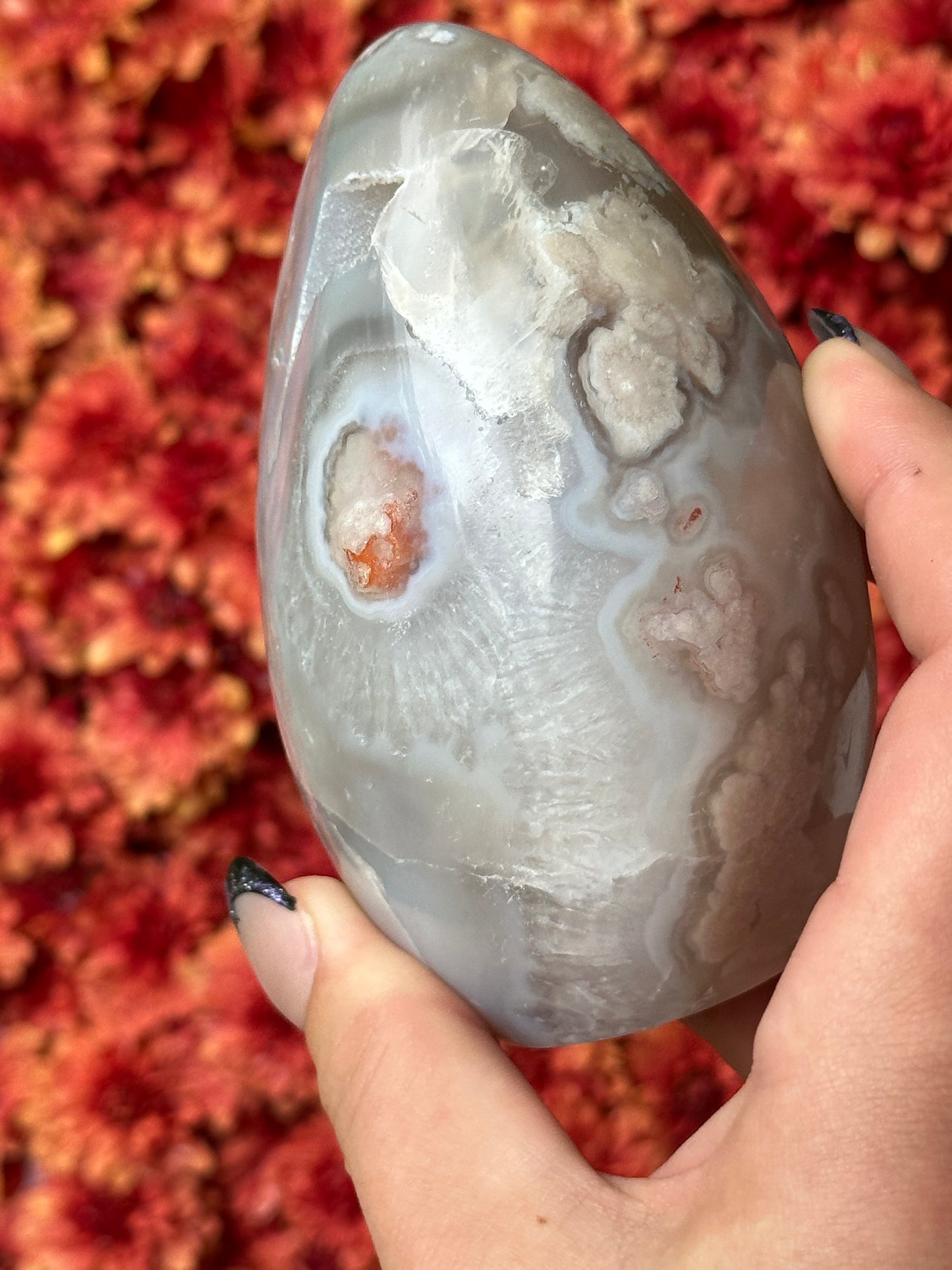 Flower Agate Freeform