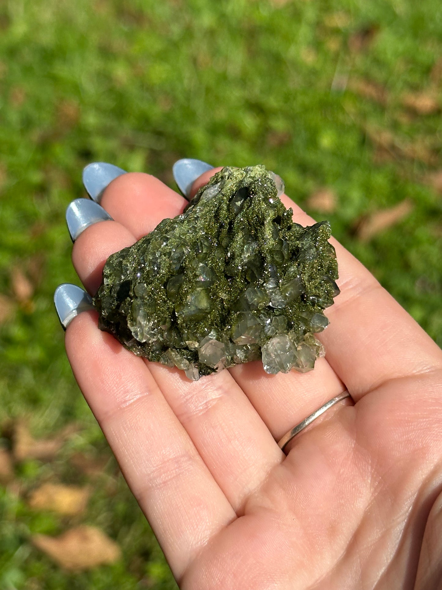 Epidote with Quartz - I