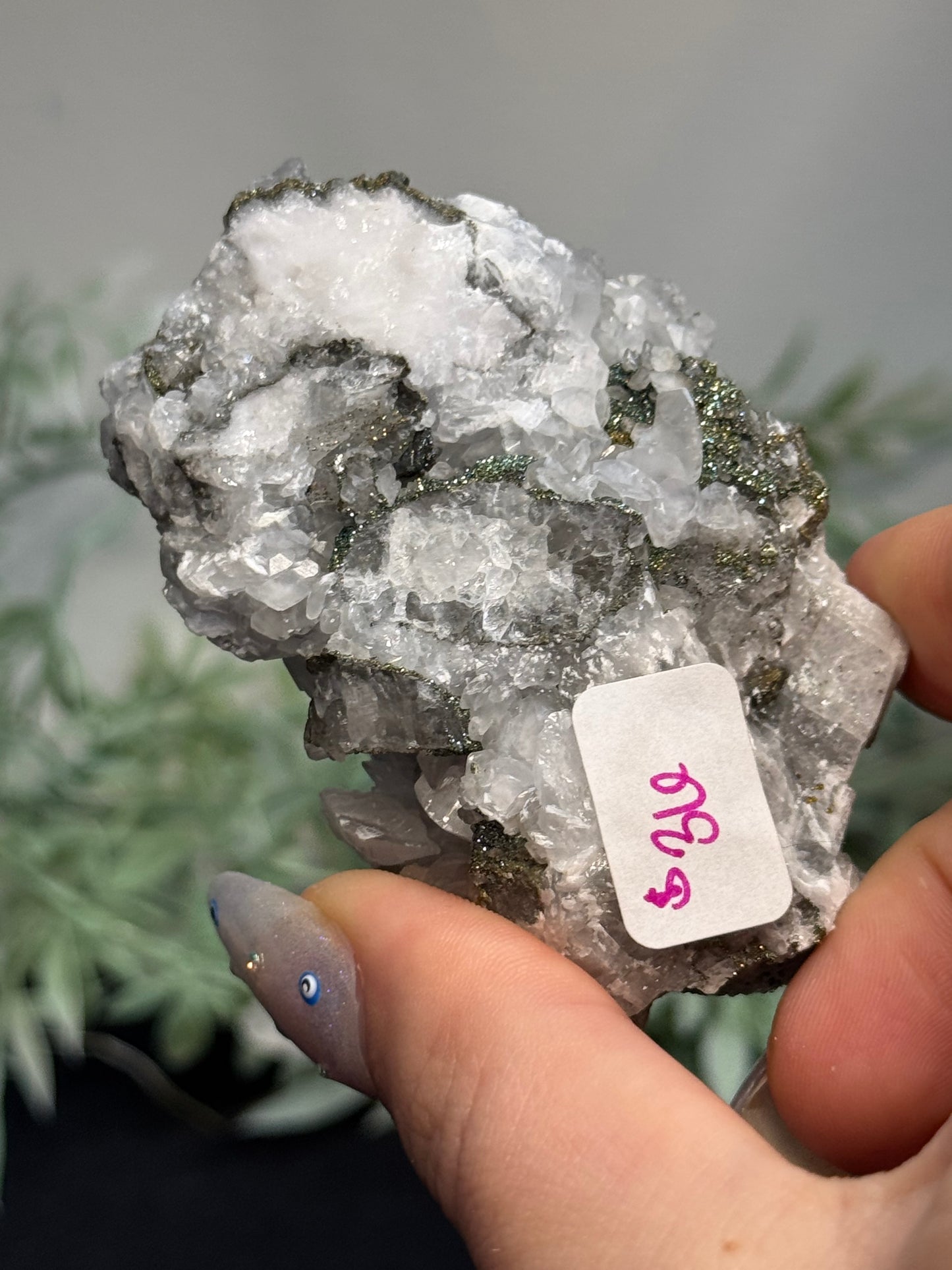 Pyrite, Calcite - China