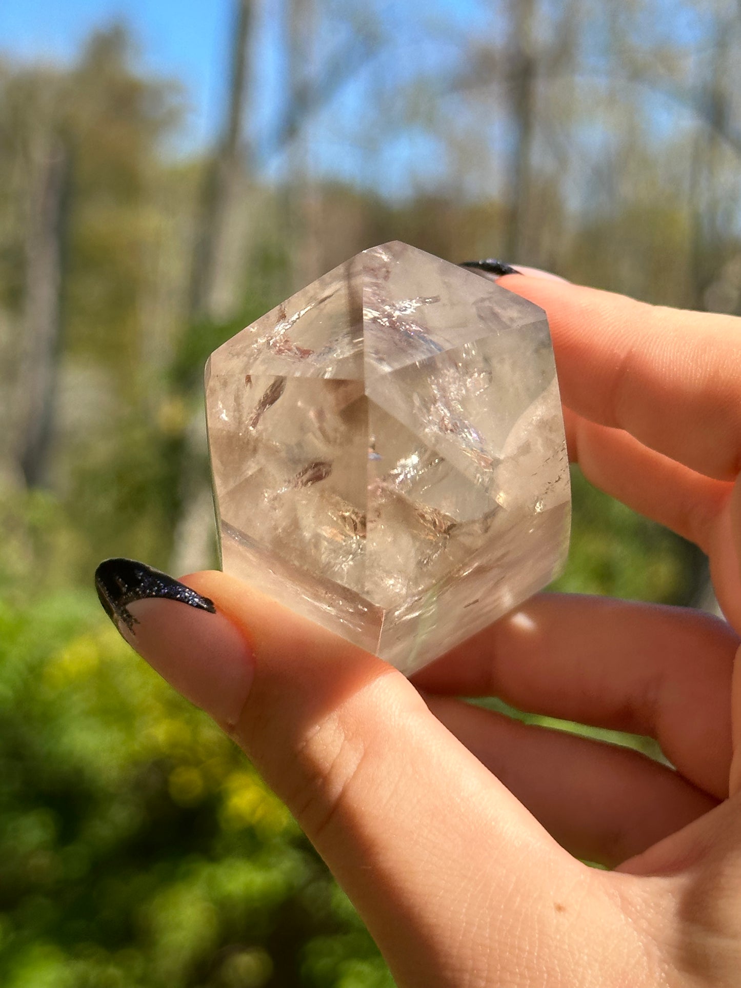 Smokey Phantom Quartz Point