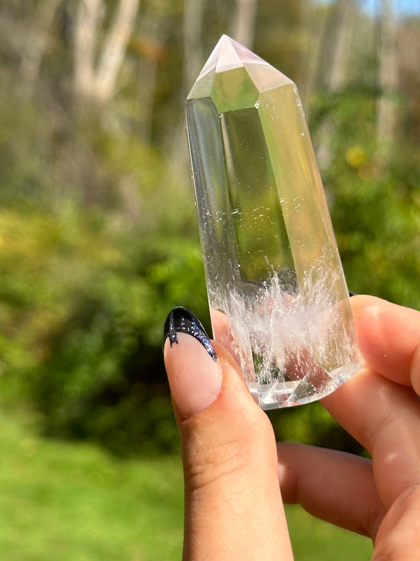 Clear Quartz Tower