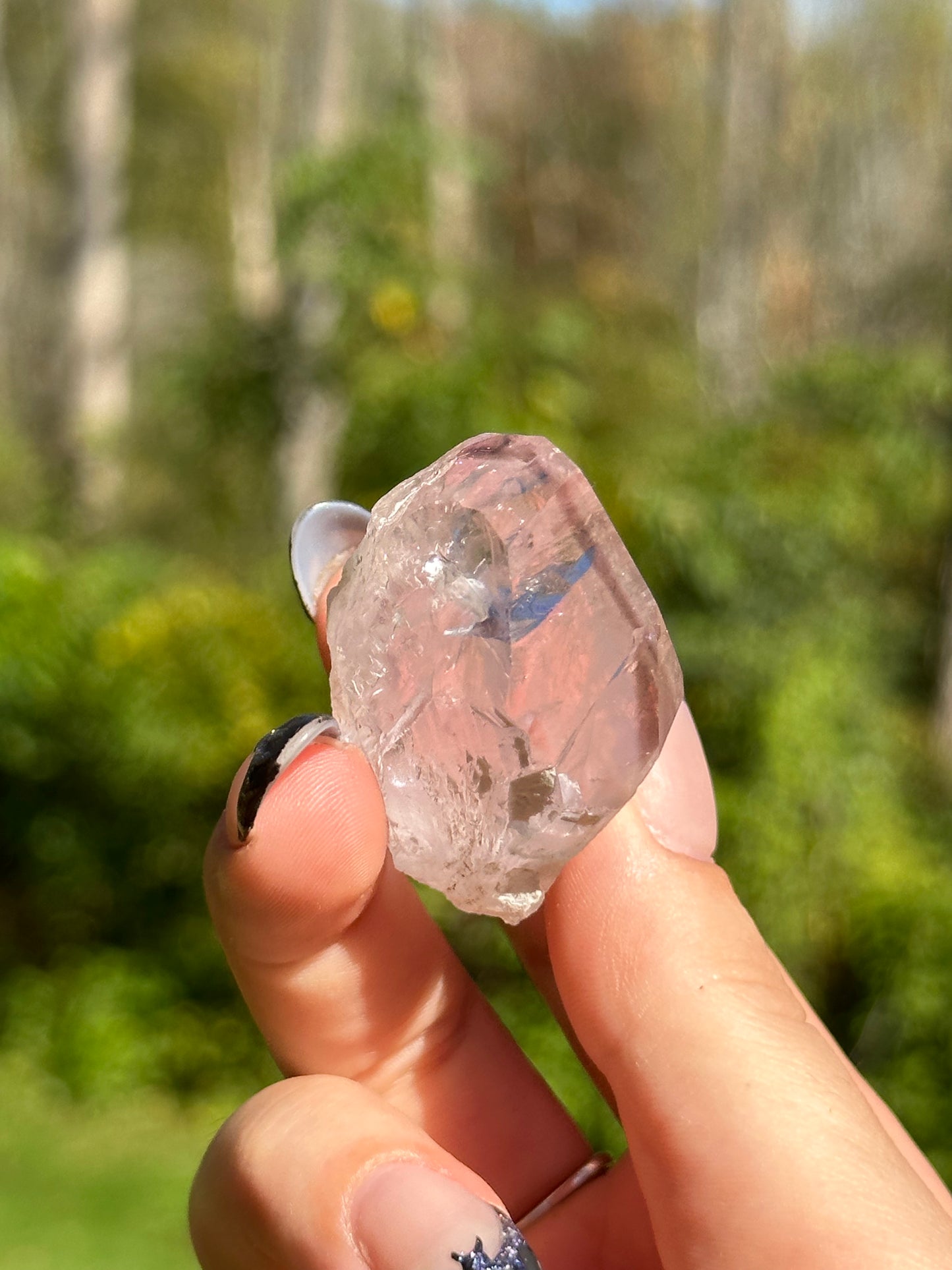 Phantom Amethyst Top Polished Point