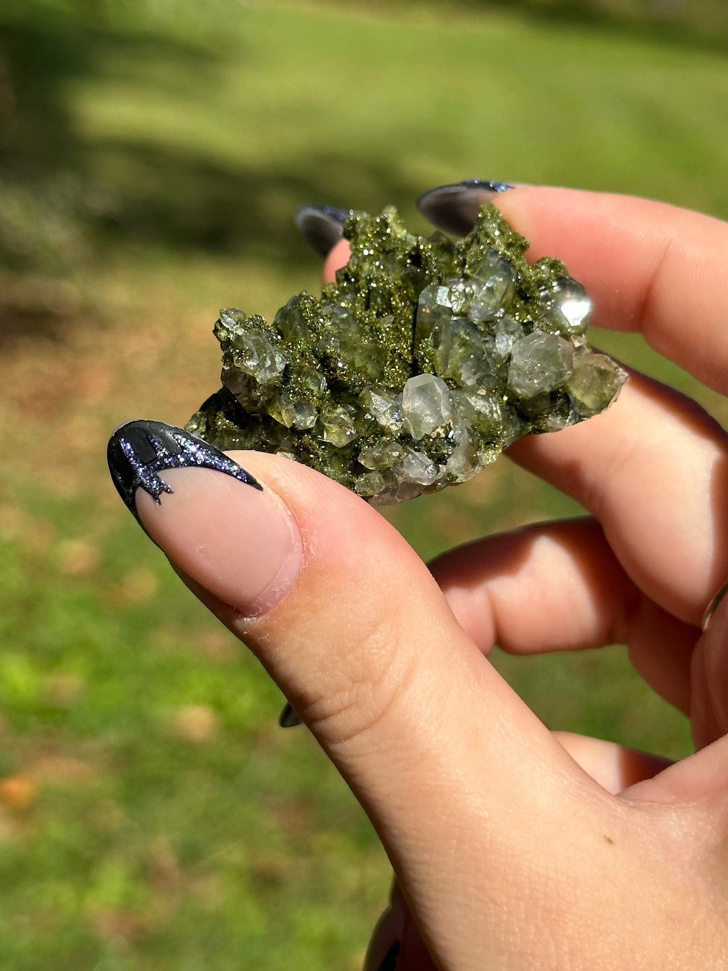 Epidote with Quartz - I