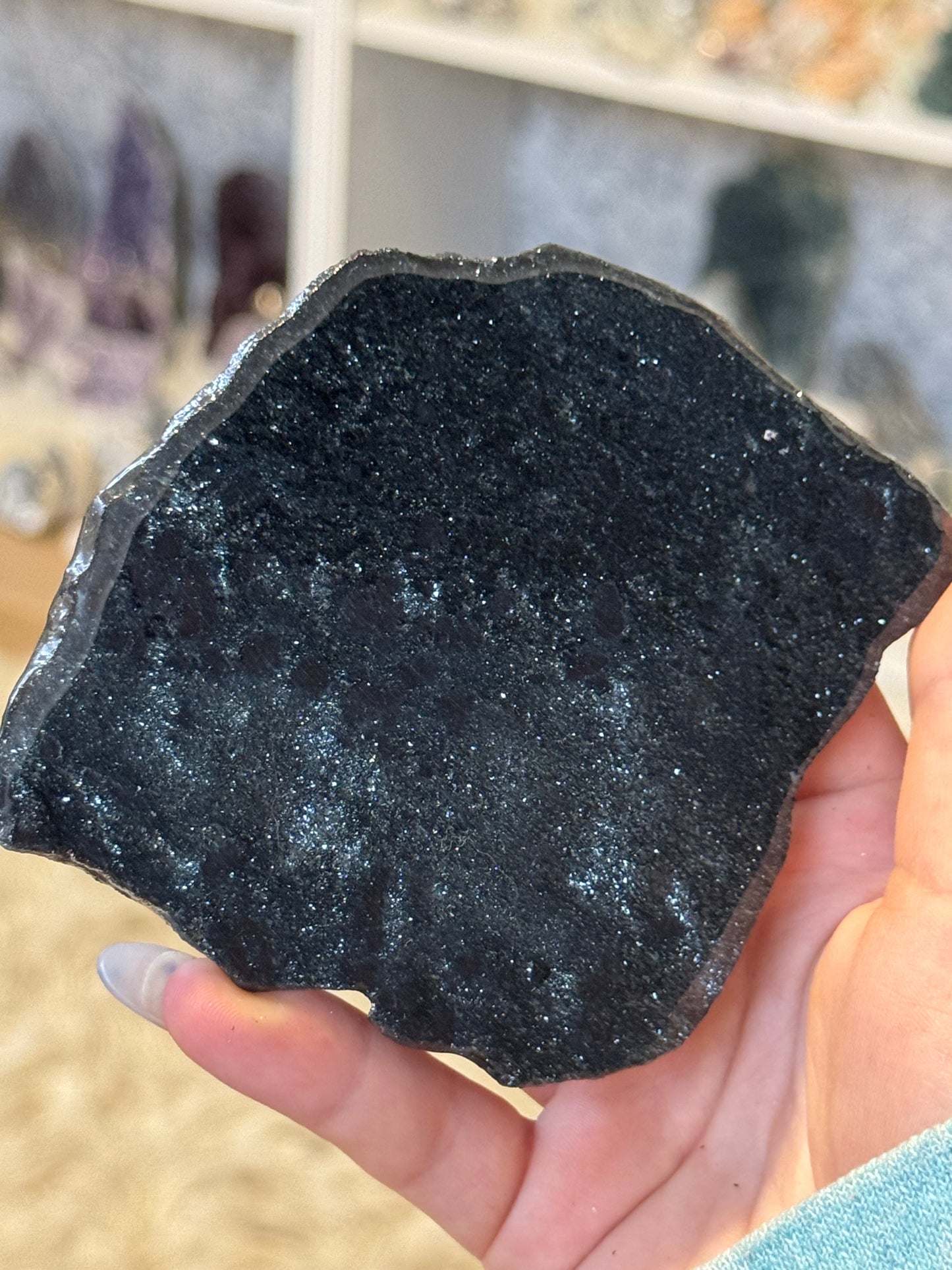 Sparkly specular hematite - Michigan