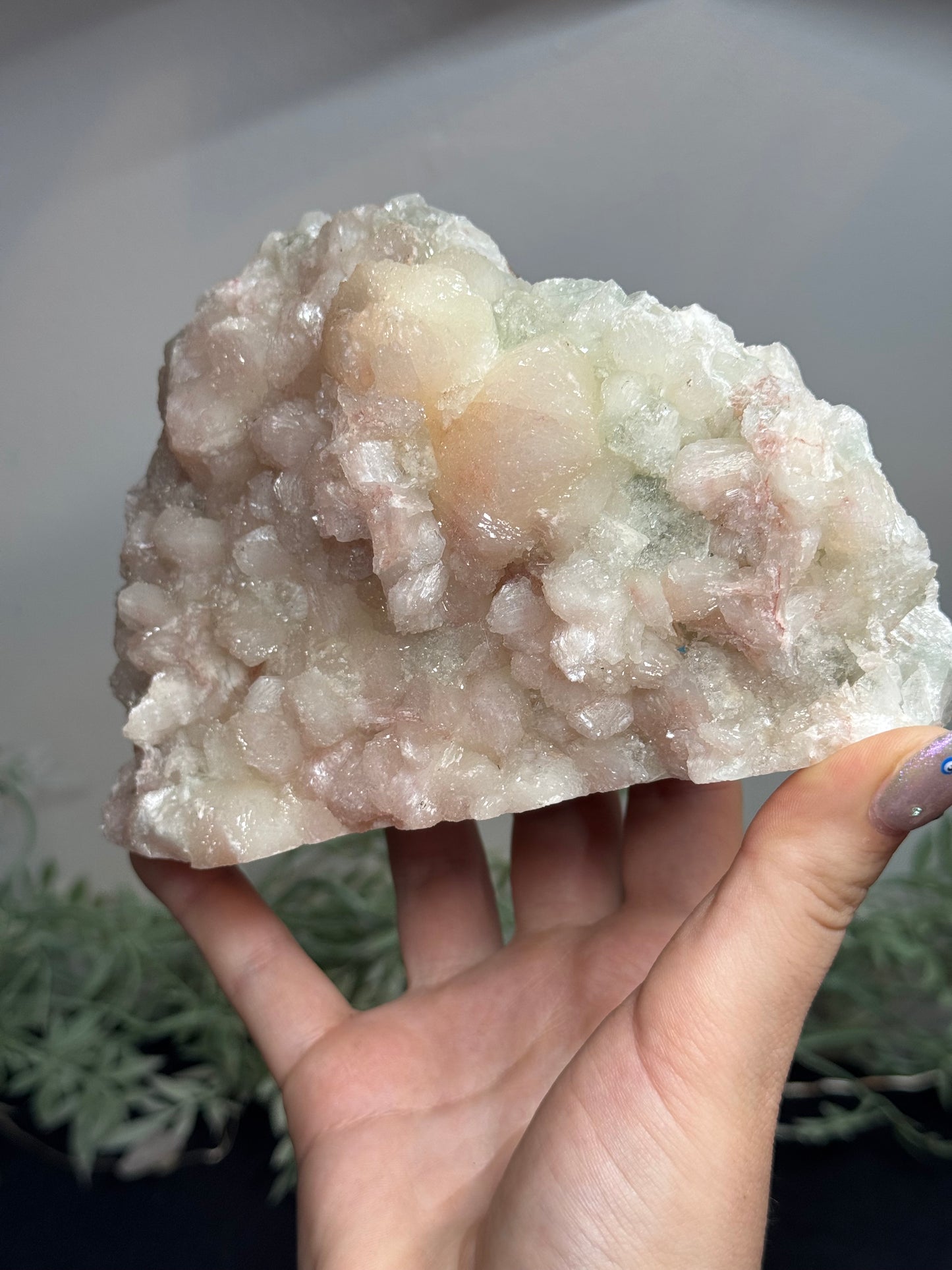 Apophyllite, Stilbite - India