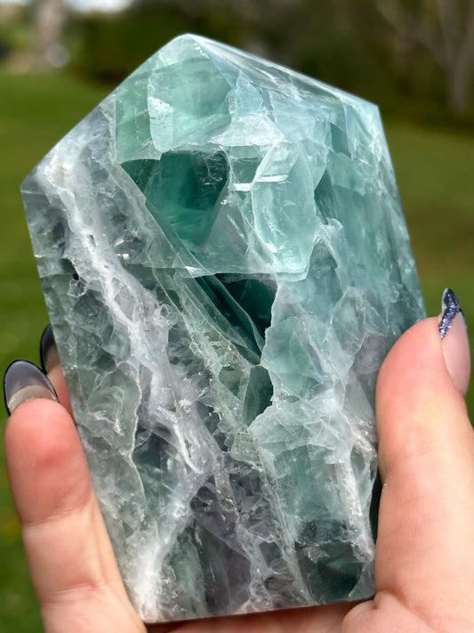 Large Fluorite Tower