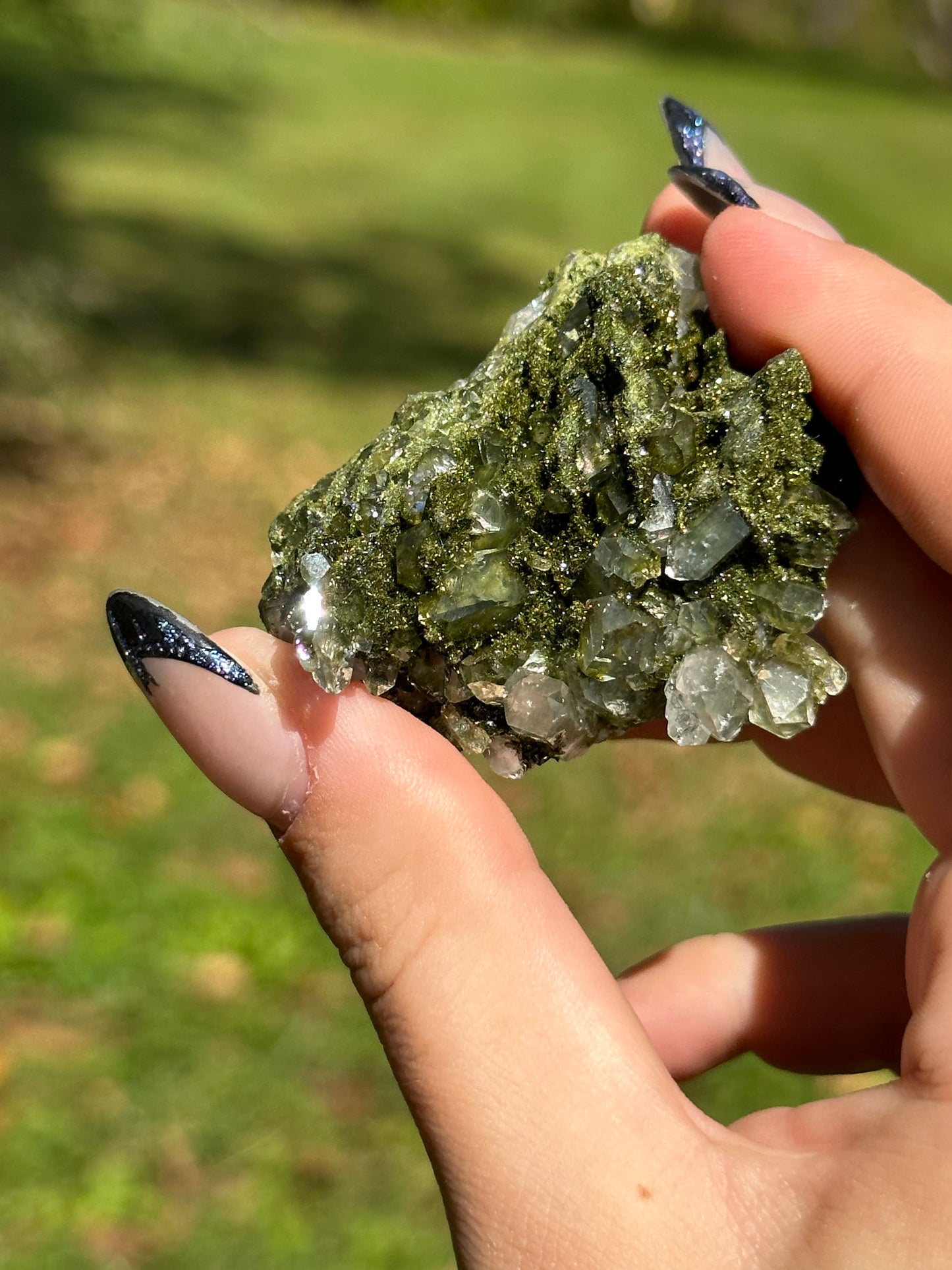 Epidote with Quartz - I